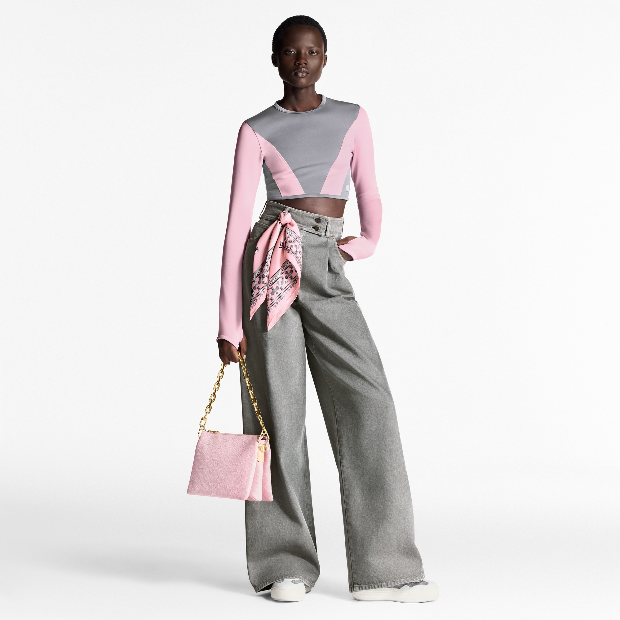 Vaqueros con pinzas  Mujer Prêt-à-Porter Pantalones | LOUIS VUITTON (Zoom de producto)