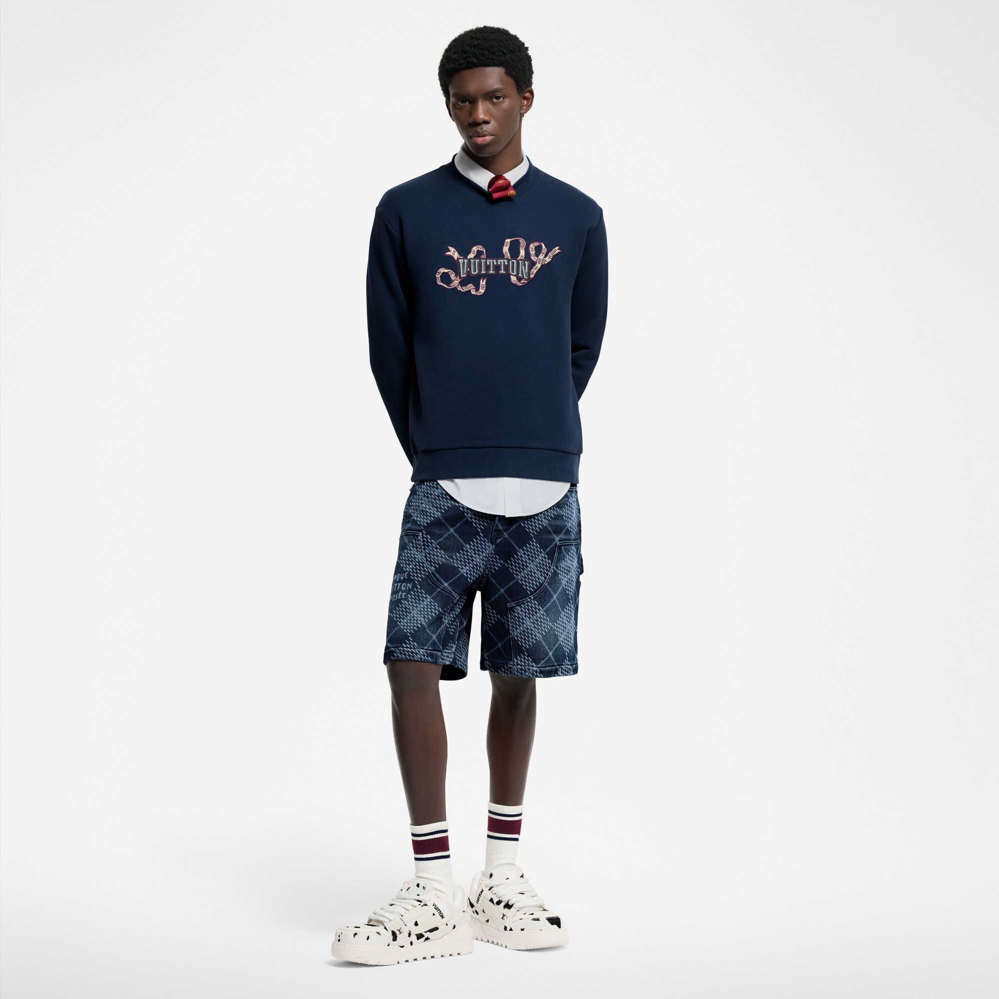 Vaqueros cortos carpenter  Hombre Prêt-à-Porter Denim | LOUIS VUITTON (Zoom de producto)