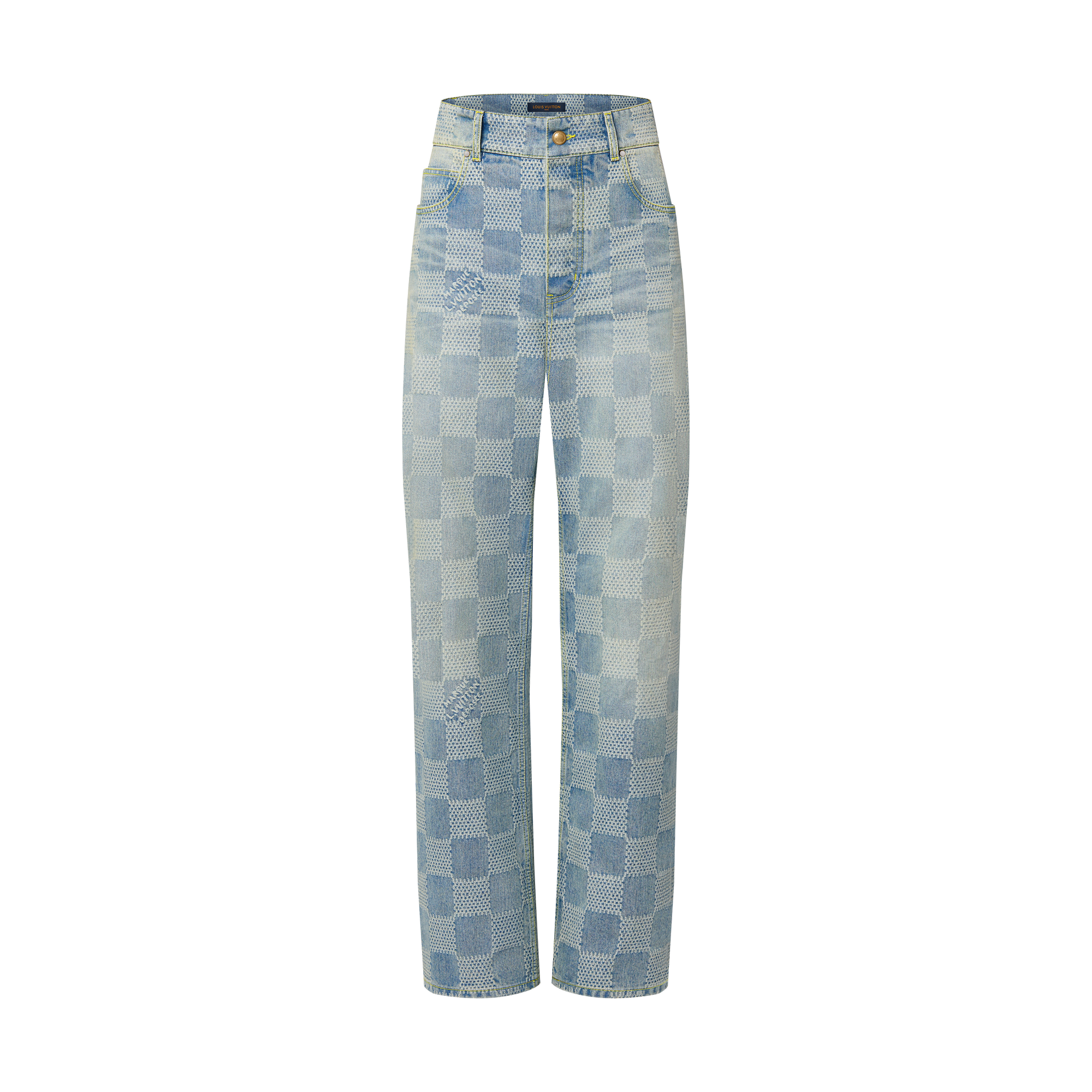 Vaqueros Damier de estilo skater  Hombre Prêt-à-Porter Denim | LOUIS VUITTON (Zoom de producto)