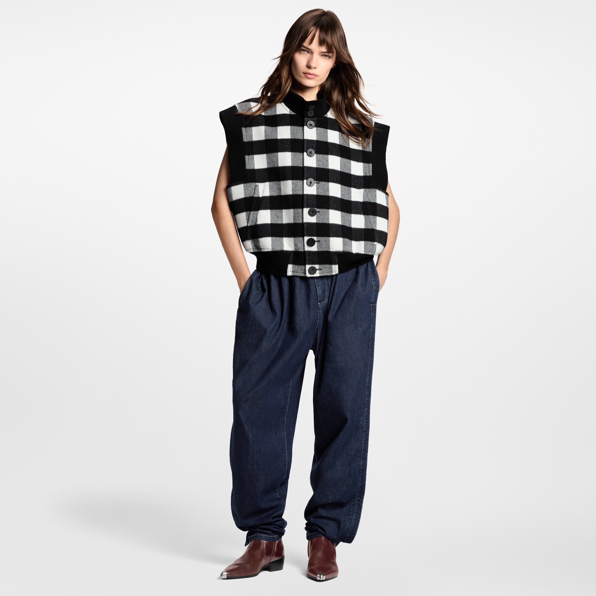 Vaqueros de corte carrot  Mujer Prêt-à-Porter Pantalones | LOUIS VUITTON (Zoom de producto)