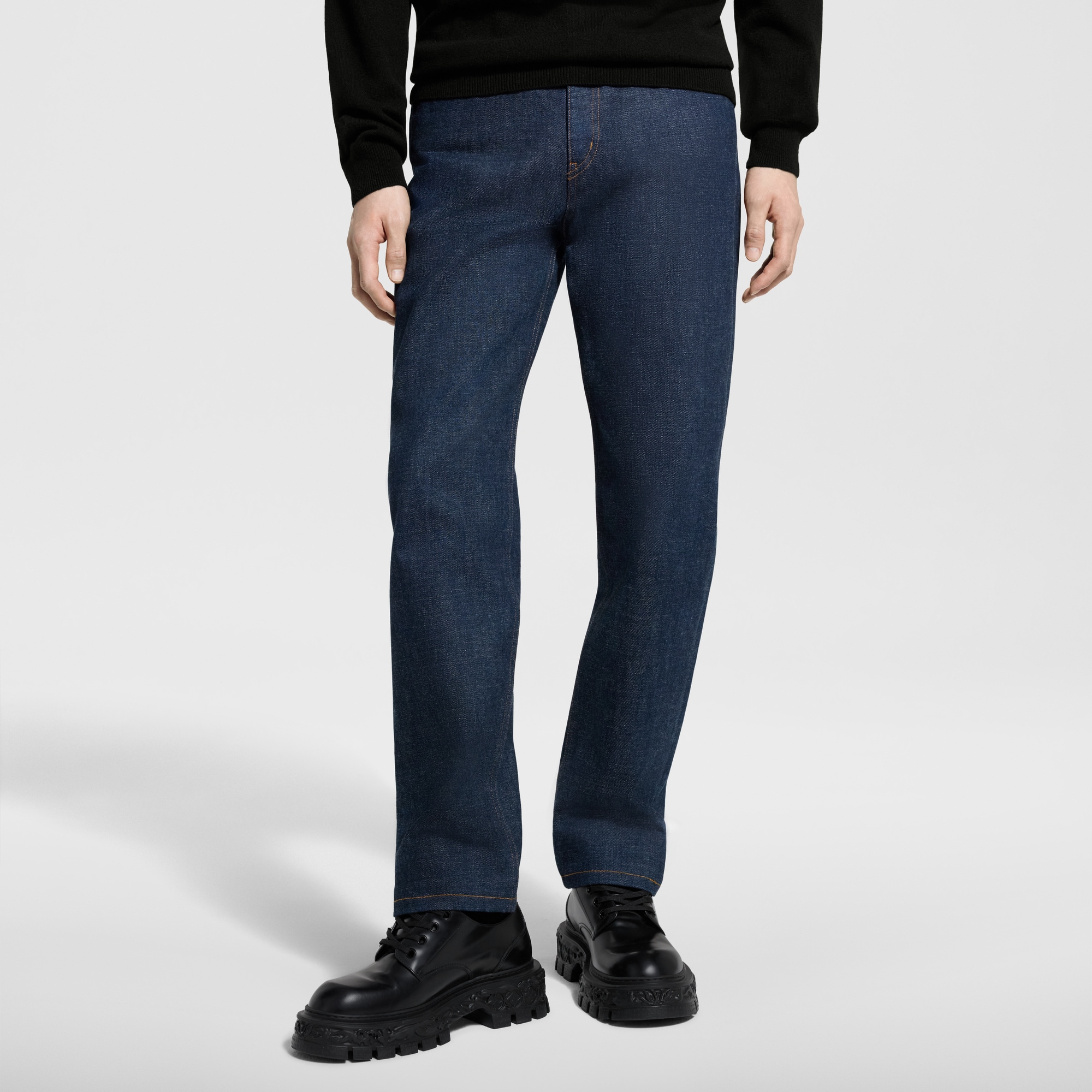 Vaqueros de corte regular  Hombre Prêt-à-Porter Denim | LOUIS VUITTON (Zoom de producto)