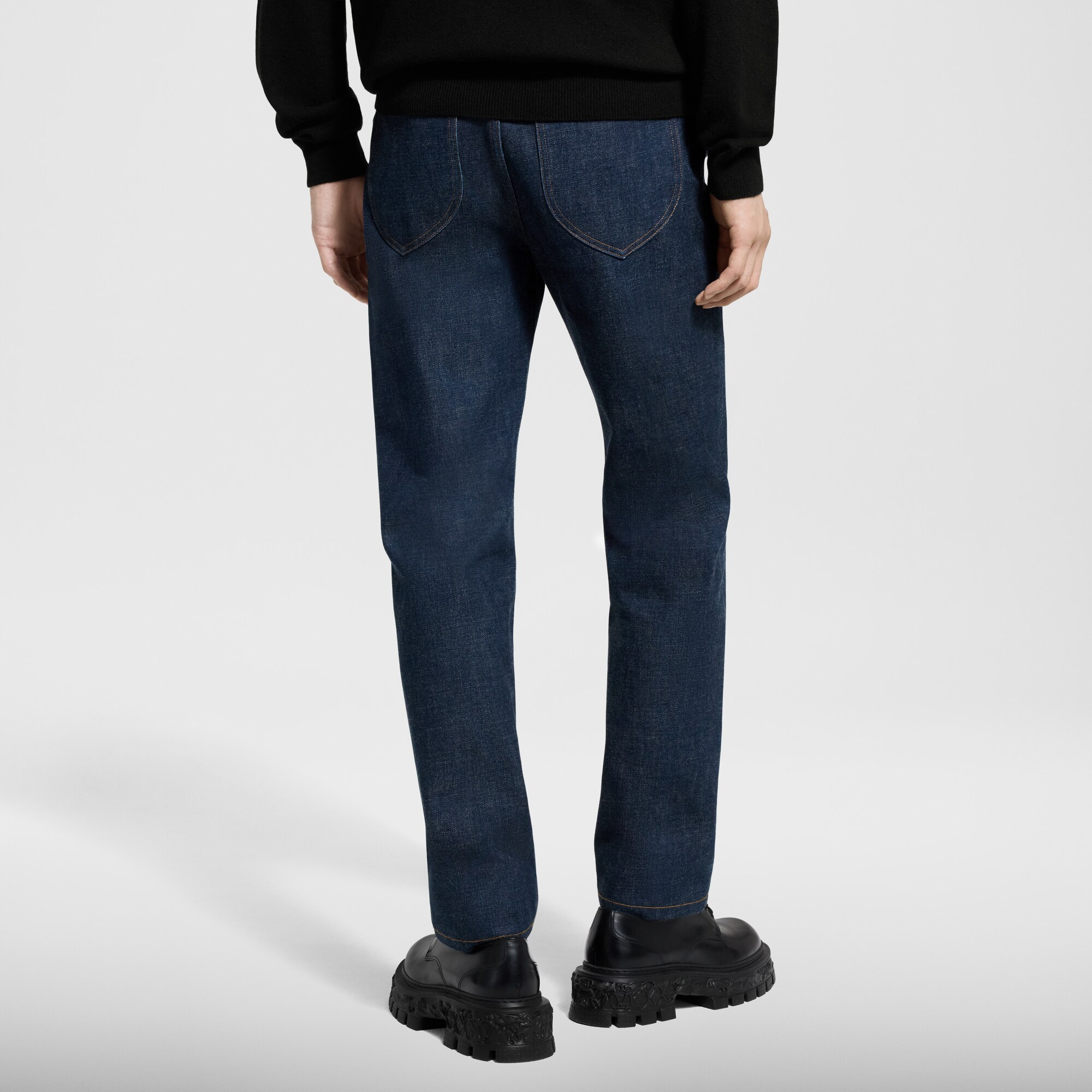 Vaqueros de corte regular  Hombre Prêt-à-Porter Denim | LOUIS VUITTON (Zoom de producto)