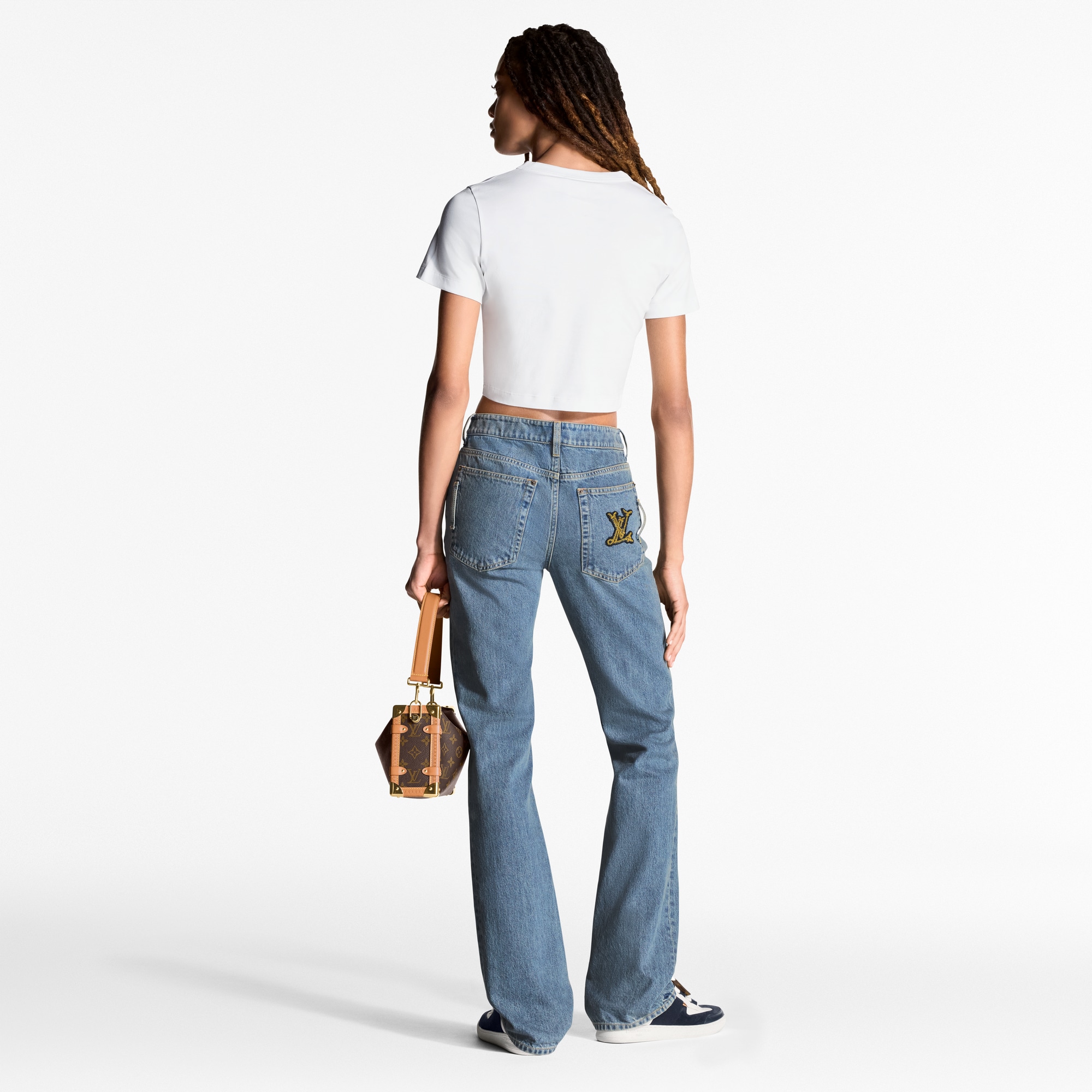 Vaqueros de corte slim  Mujer Prêt-à-Porter Pantalones | LOUIS VUITTON (Zoom de producto)