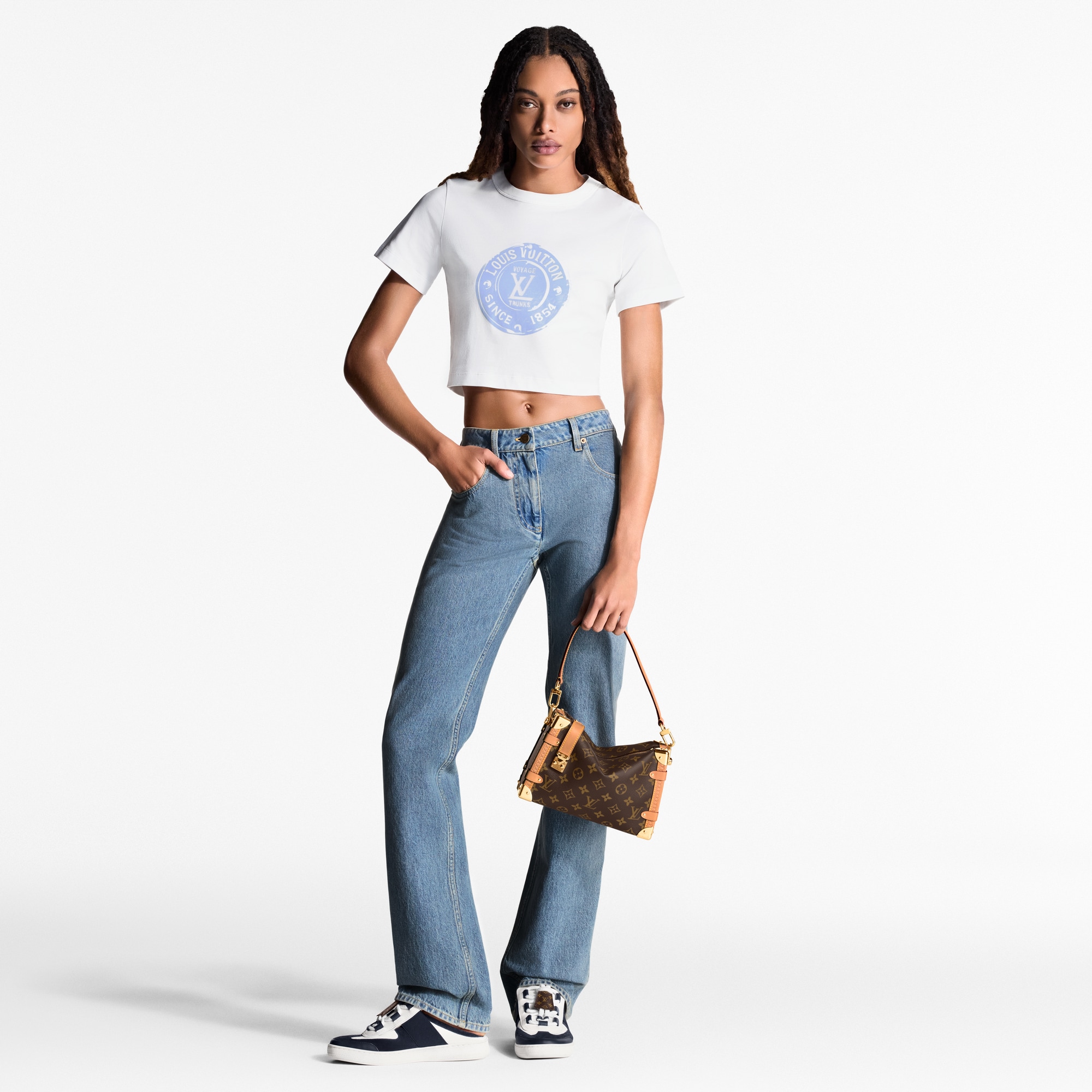 Vaqueros de corte slim  Mujer Prêt-à-Porter Pantalones | LOUIS VUITTON (Zoom de producto)