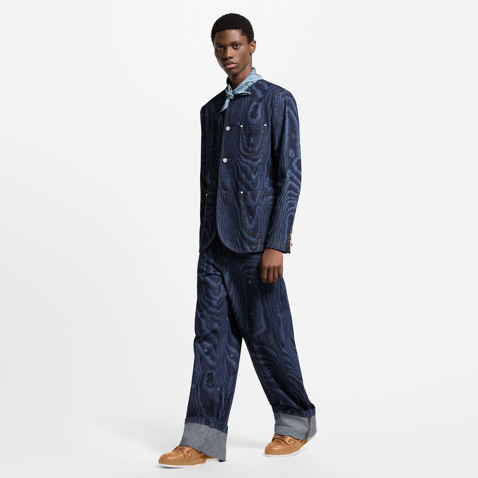 Vaqueros de estilo skater con vuelta  Hombre Prêt-à-Porter Denim | LOUIS VUITTON (Zoom de producto)