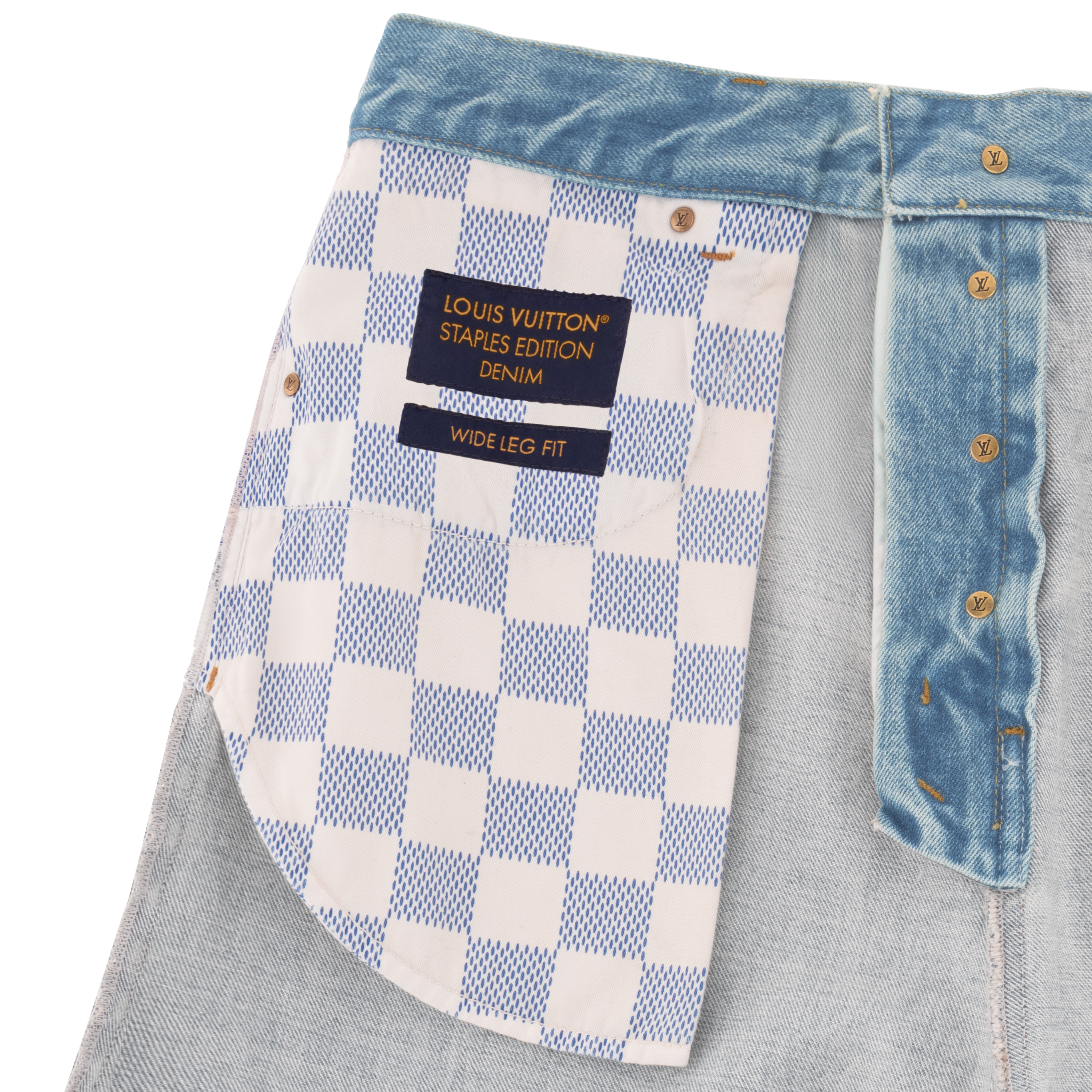 Vaqueros de pernera ancha  Hombre Prêt-à-Porter Denim | LOUIS VUITTON (Zoom de producto)