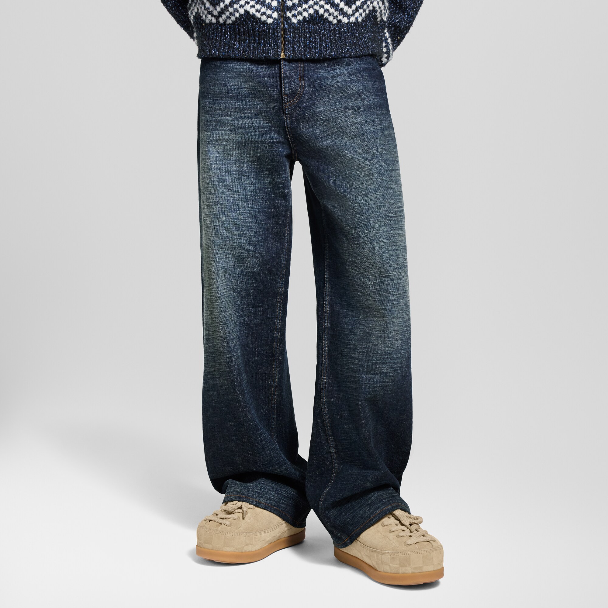 Vaqueros de pernera ancha  Hombre Prêt-à-Porter Denim | LOUIS VUITTON (Zoom de producto)