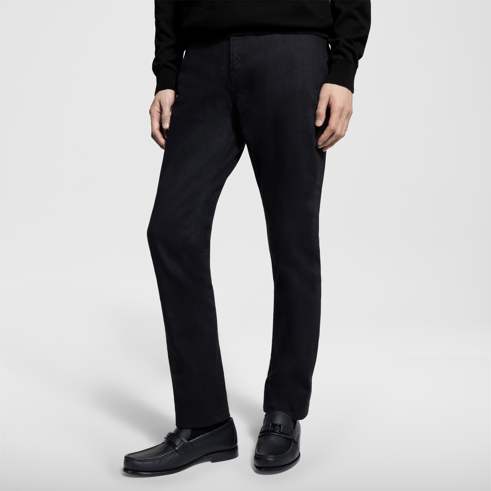 Vaqueros elásticos de corte slim  Hombre Prêt-à-Porter Denim | LOUIS VUITTON (Zoom de producto)