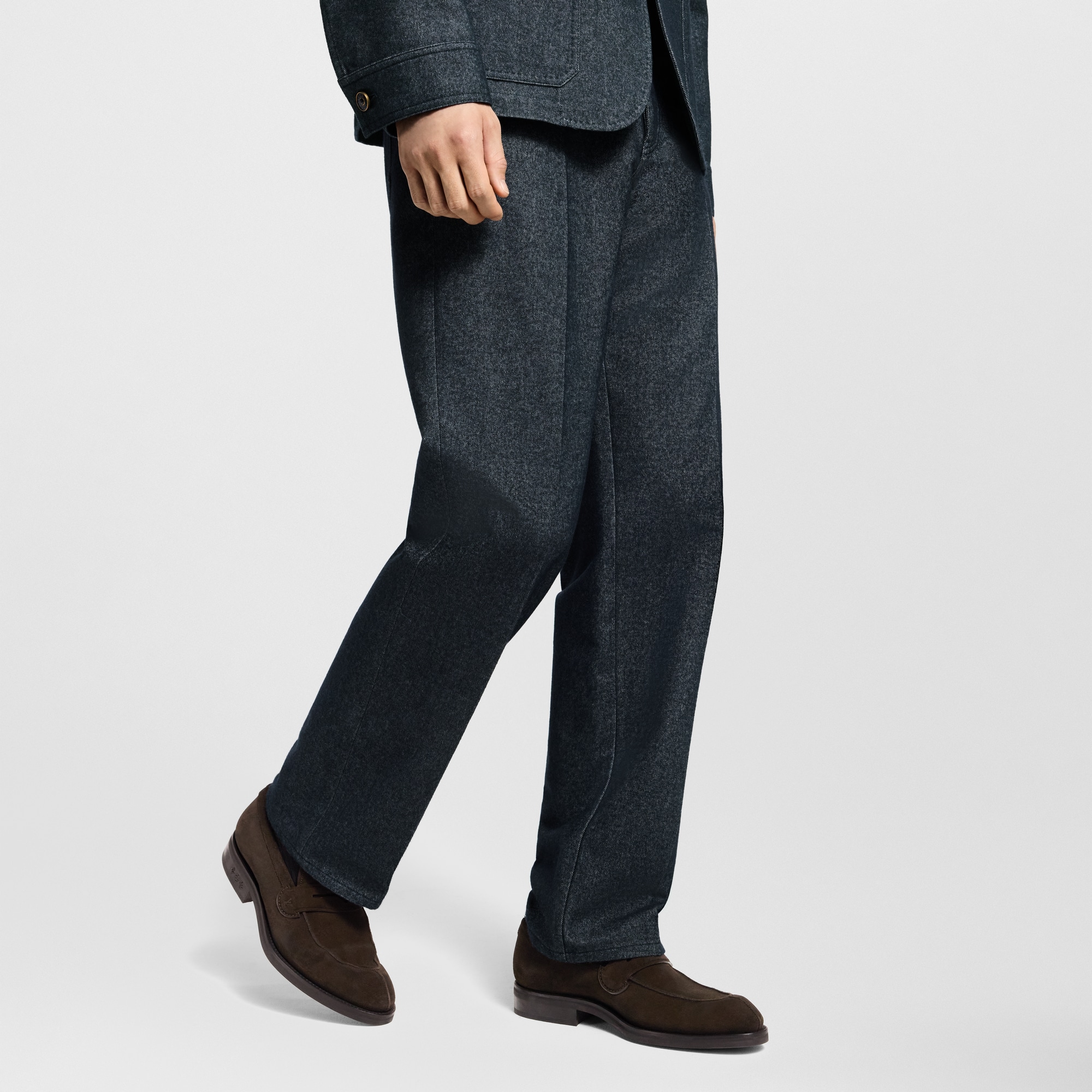 Vaqueros en mezcla de cachemir  Hombre Prêt-à-Porter Denim | LOUIS VUITTON (Zoom de producto)