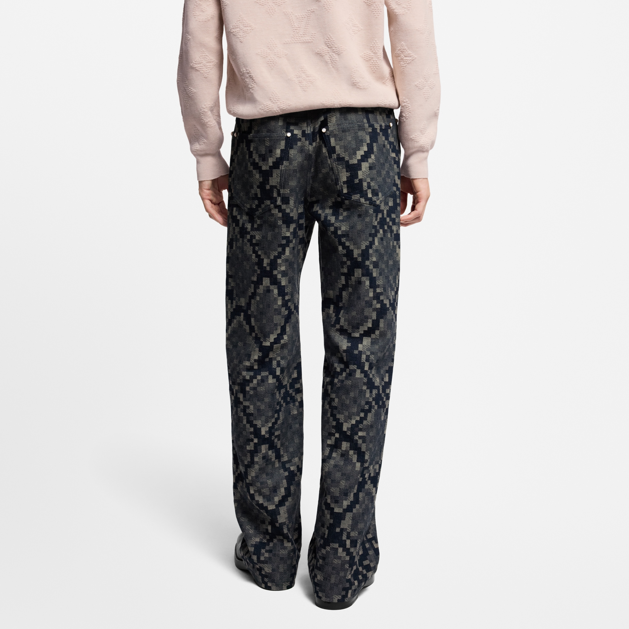 Vaqueros gráficos de estilo skate  Hombre Prêt-à-Porter Denim | LOUIS VUITTON (Zoom de producto)