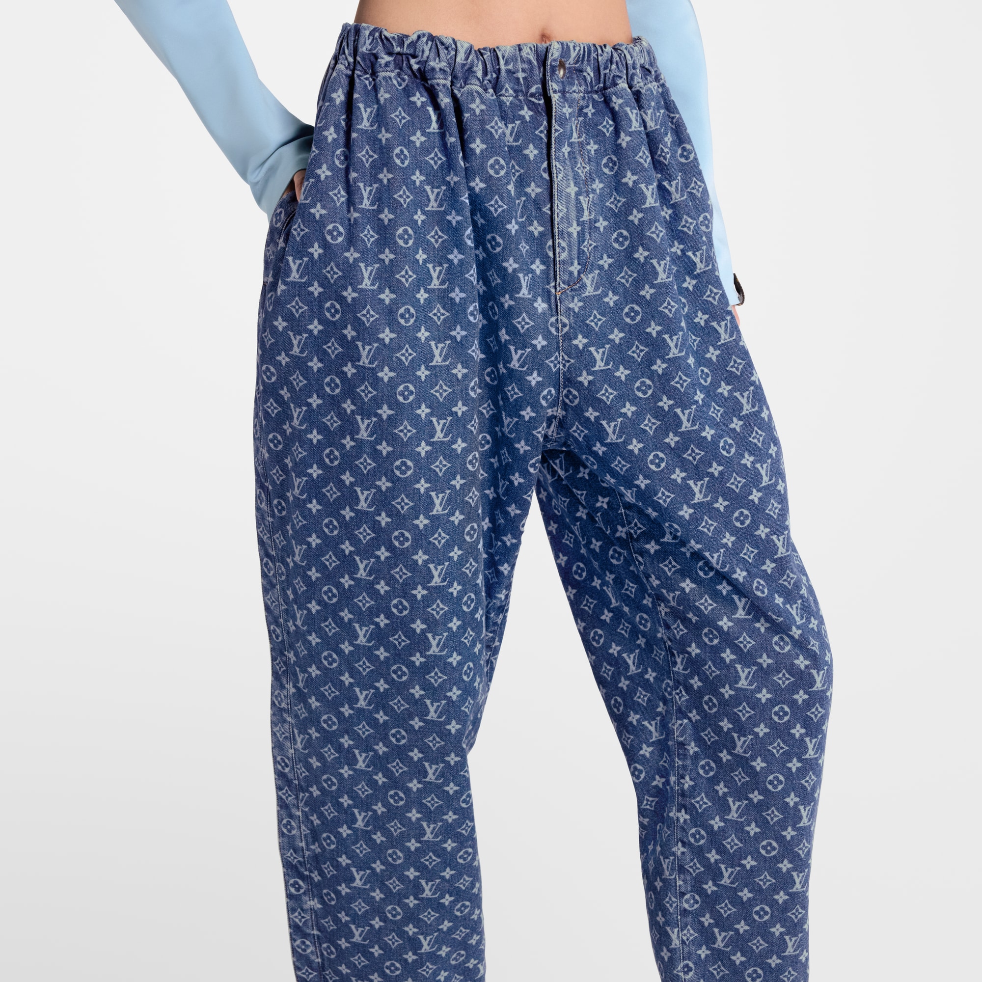 Vaqueros Monogram  Mujer Prêt-à-Porter Pantalones | LOUIS VUITTON (Zoom de producto)