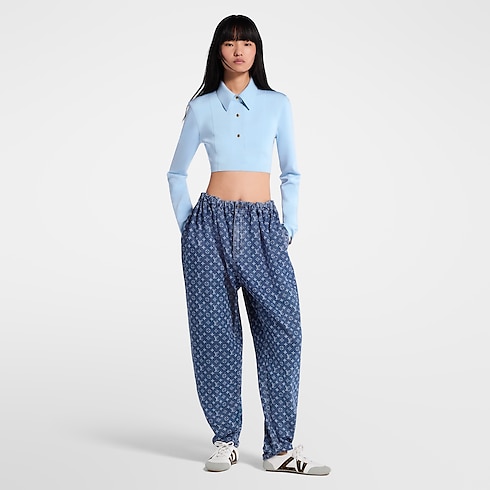 Vaqueros Monogram Mujer Prêt-à-Porter Pantalones | LOUIS VUITTON (Zoom de producto)