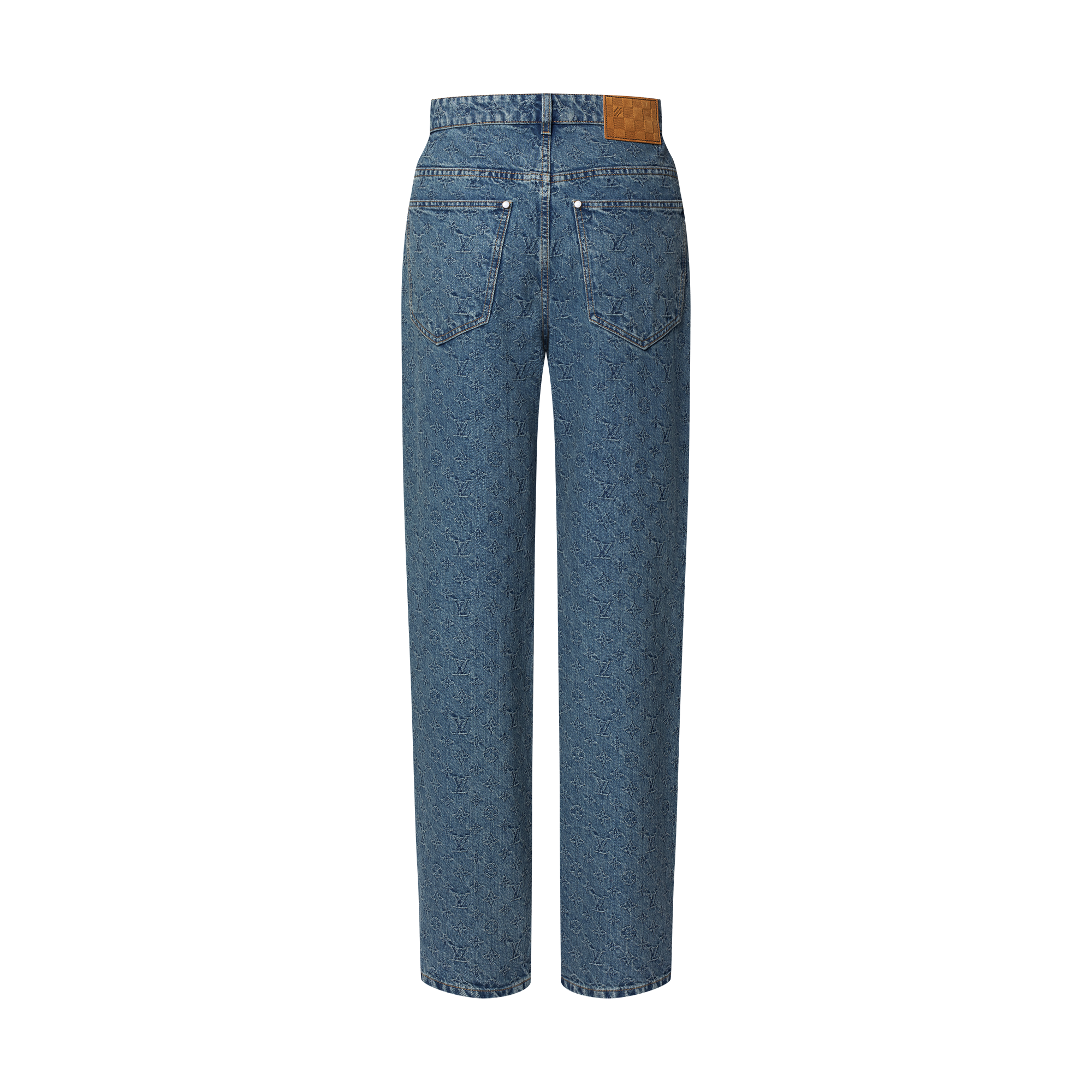 Vaqueros Monogram en Jacquard  Hombre Prêt-à-Porter Denim | LOUIS VUITTON (Zoom de producto)