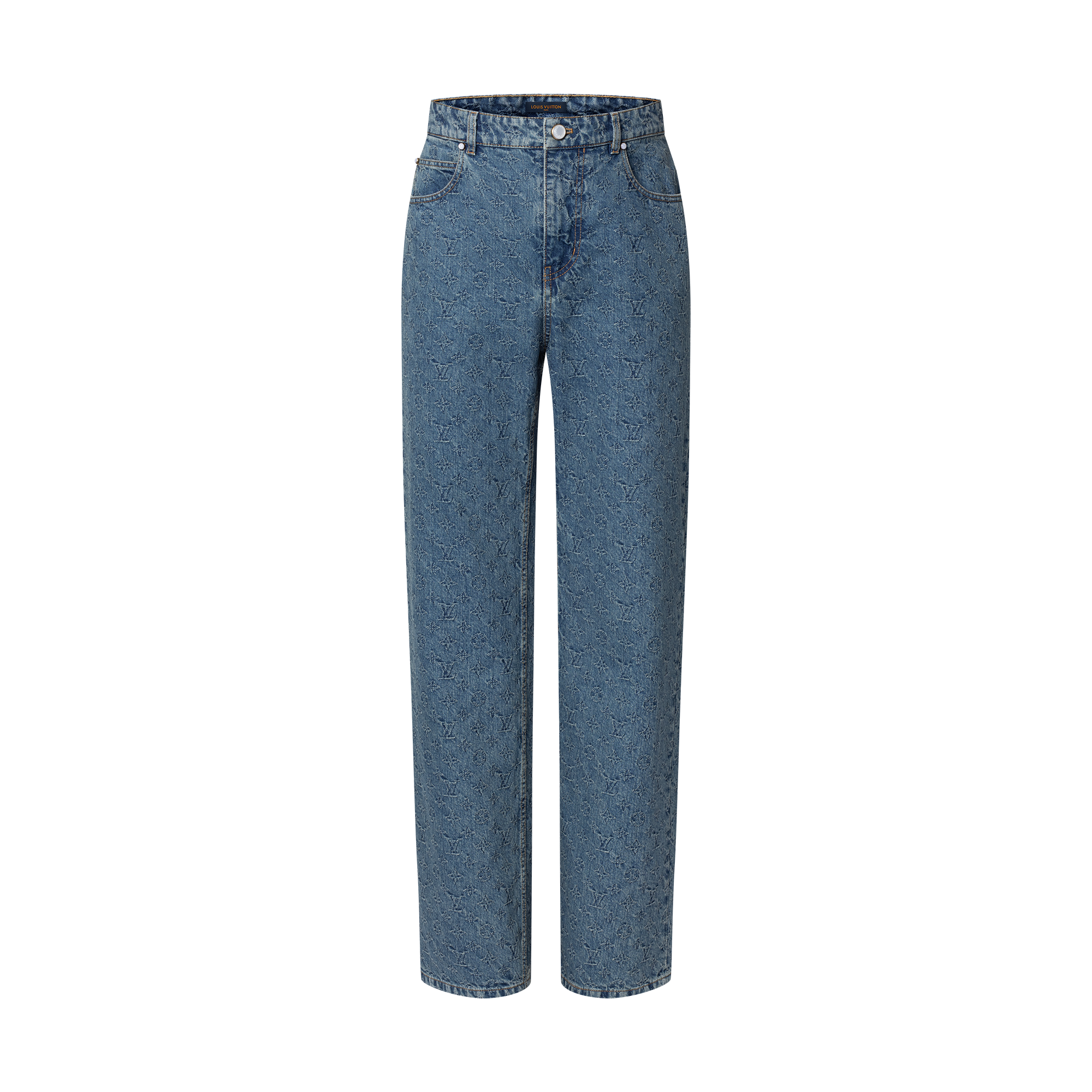 Vaqueros Monogram en Jacquard  Hombre Prêt-à-Porter Denim | LOUIS VUITTON (Zoom de producto)