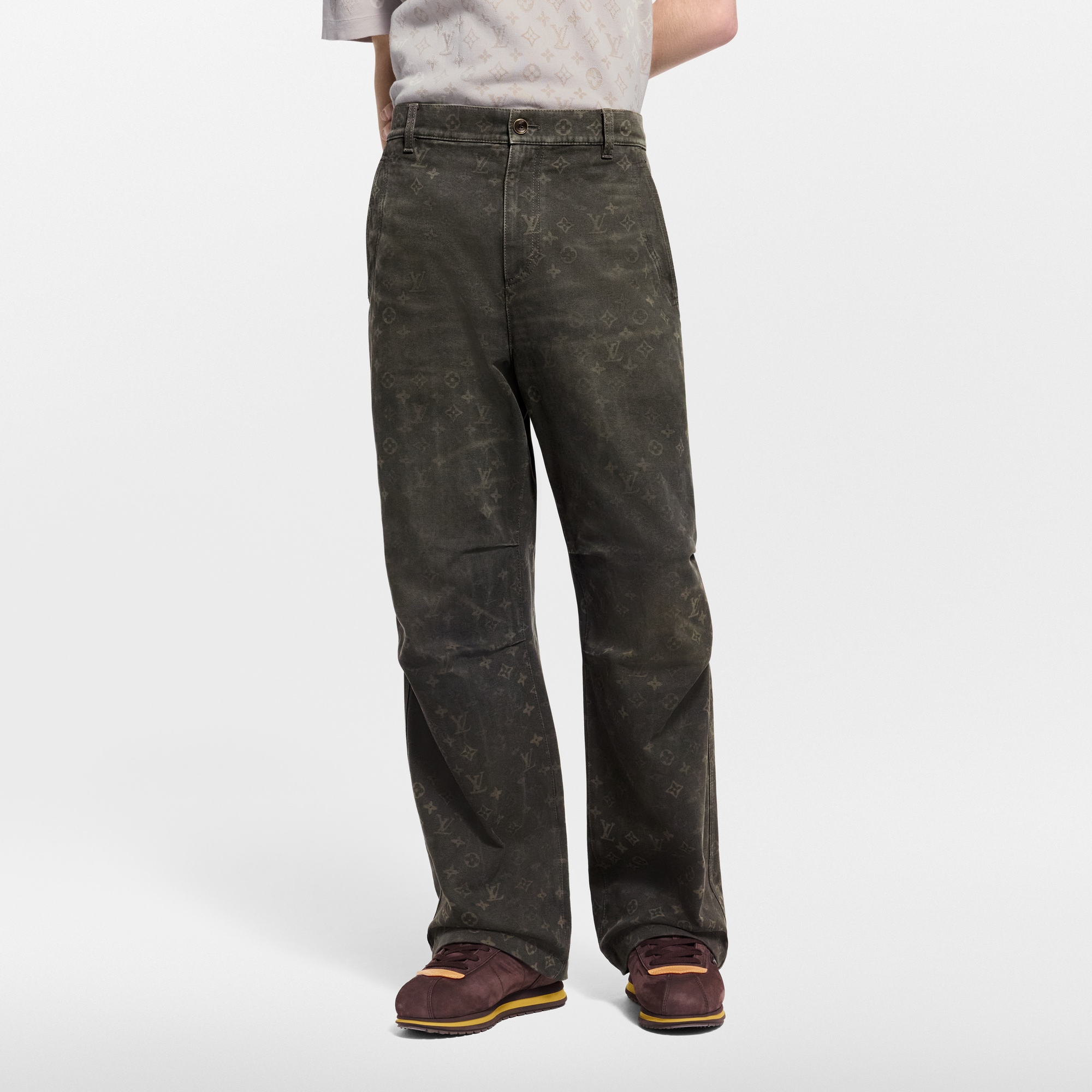 Vaqueros Monogram encerados  Hombre Prêt-à-Porter Denim | LOUIS VUITTON (Zoom de producto)