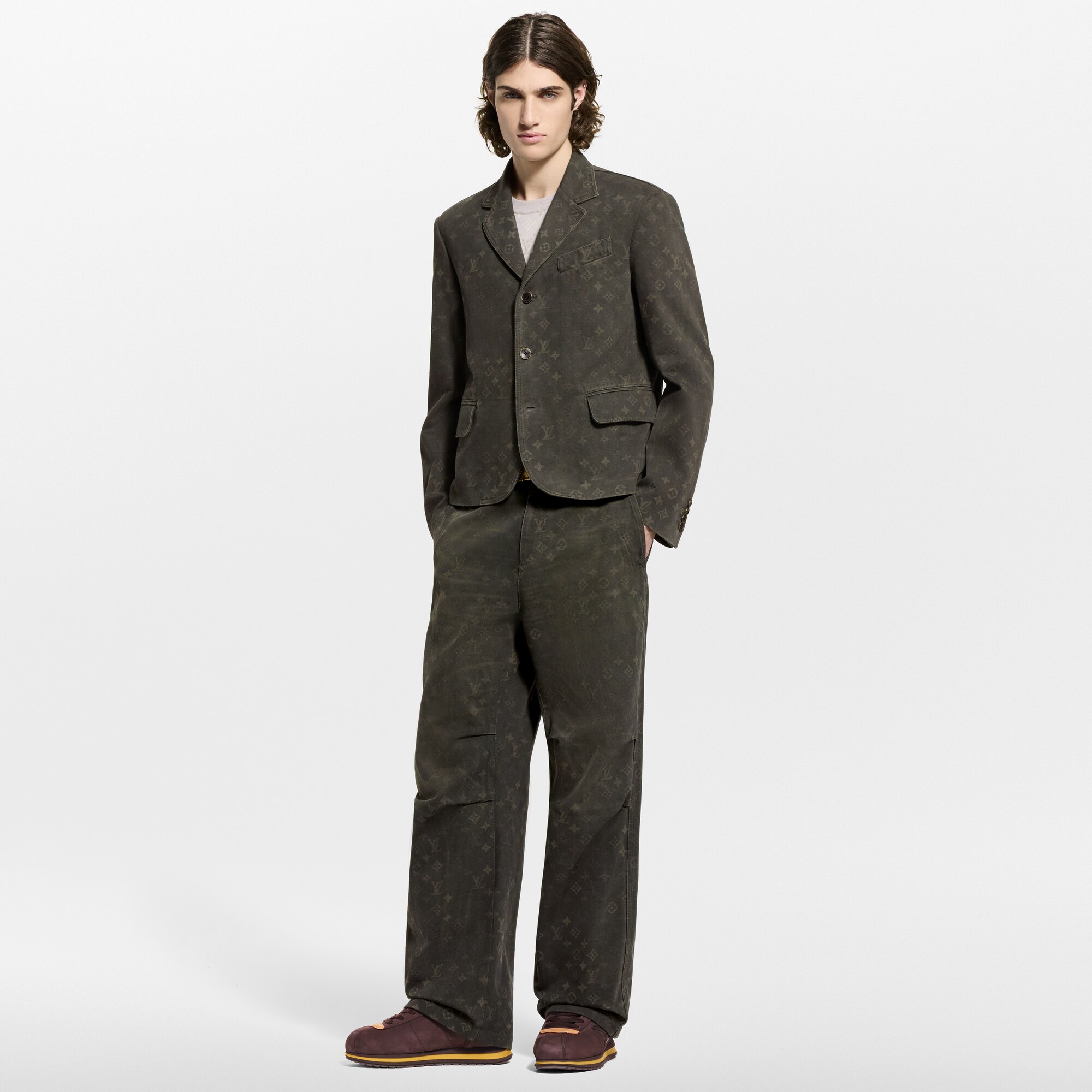 Vaqueros Monogram encerados  Hombre Prêt-à-Porter Denim | LOUIS VUITTON (Zoom de producto)
