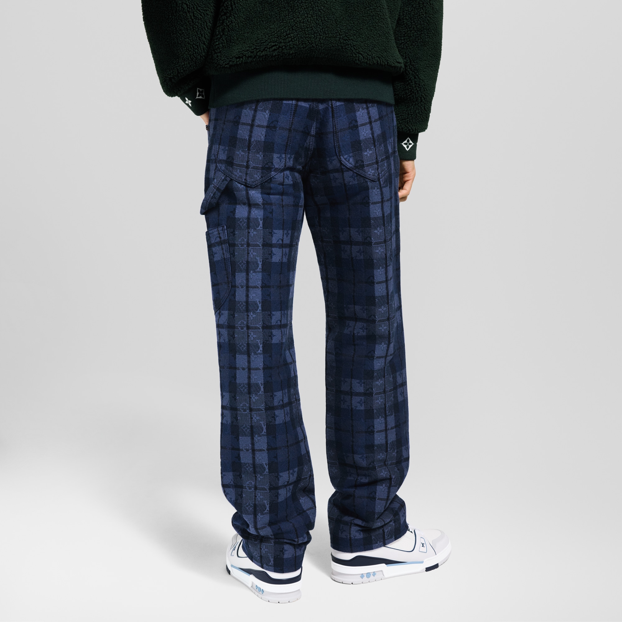 Vaqueros Monogram Tartan  Hombre Prêt-à-Porter Denim | LOUIS VUITTON (Zoom de producto)