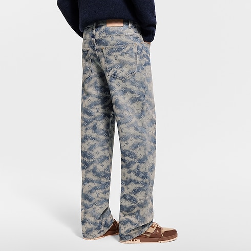 Vaqueros Monogram tipo skate Hombre Prêt-à-Porter Denim | LOUIS VUITTON (Zoom de producto)