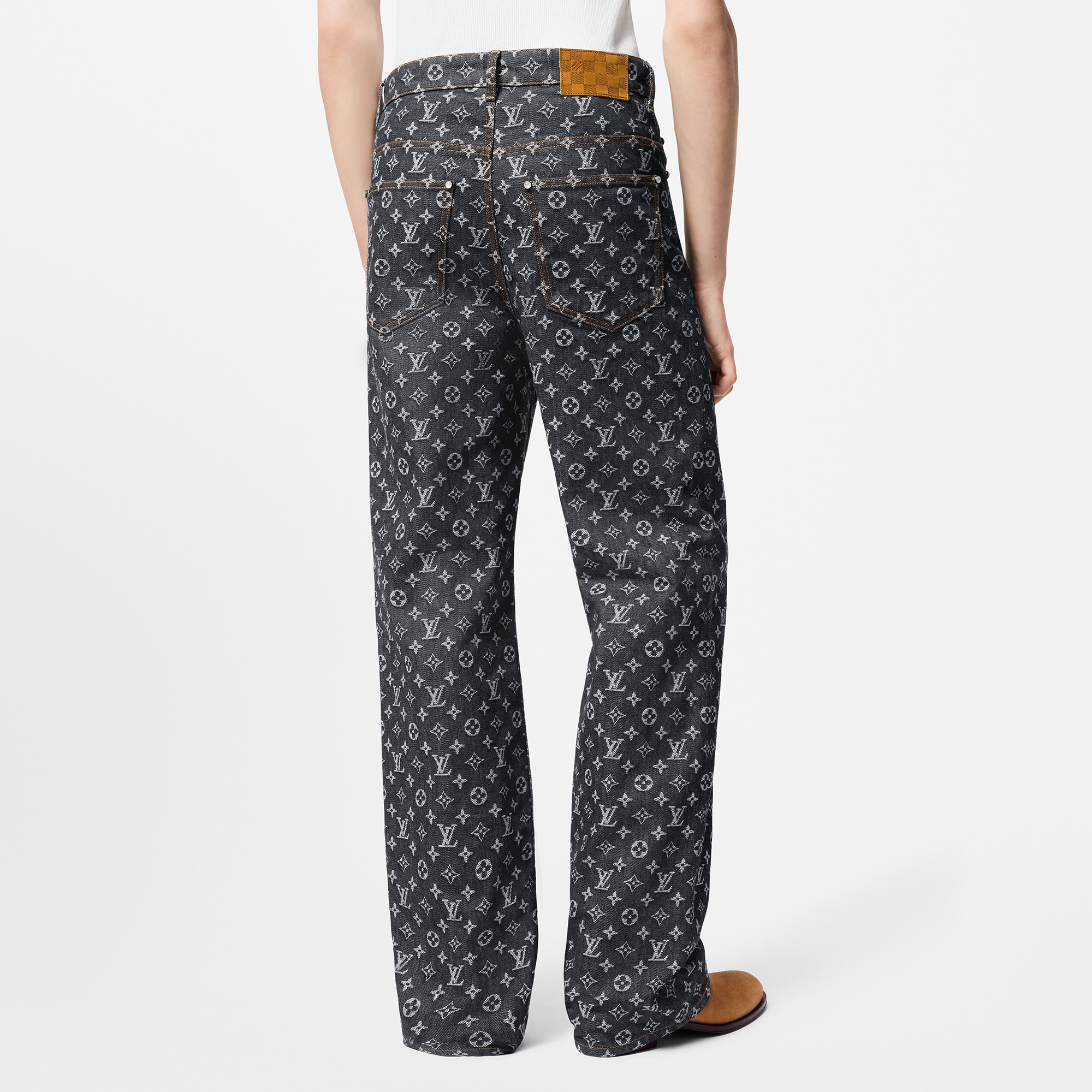 Vaqueros Monogram tipo skater  Hombre Prêt-à-Porter Denim | LOUIS VUITTON (Zoom de producto)