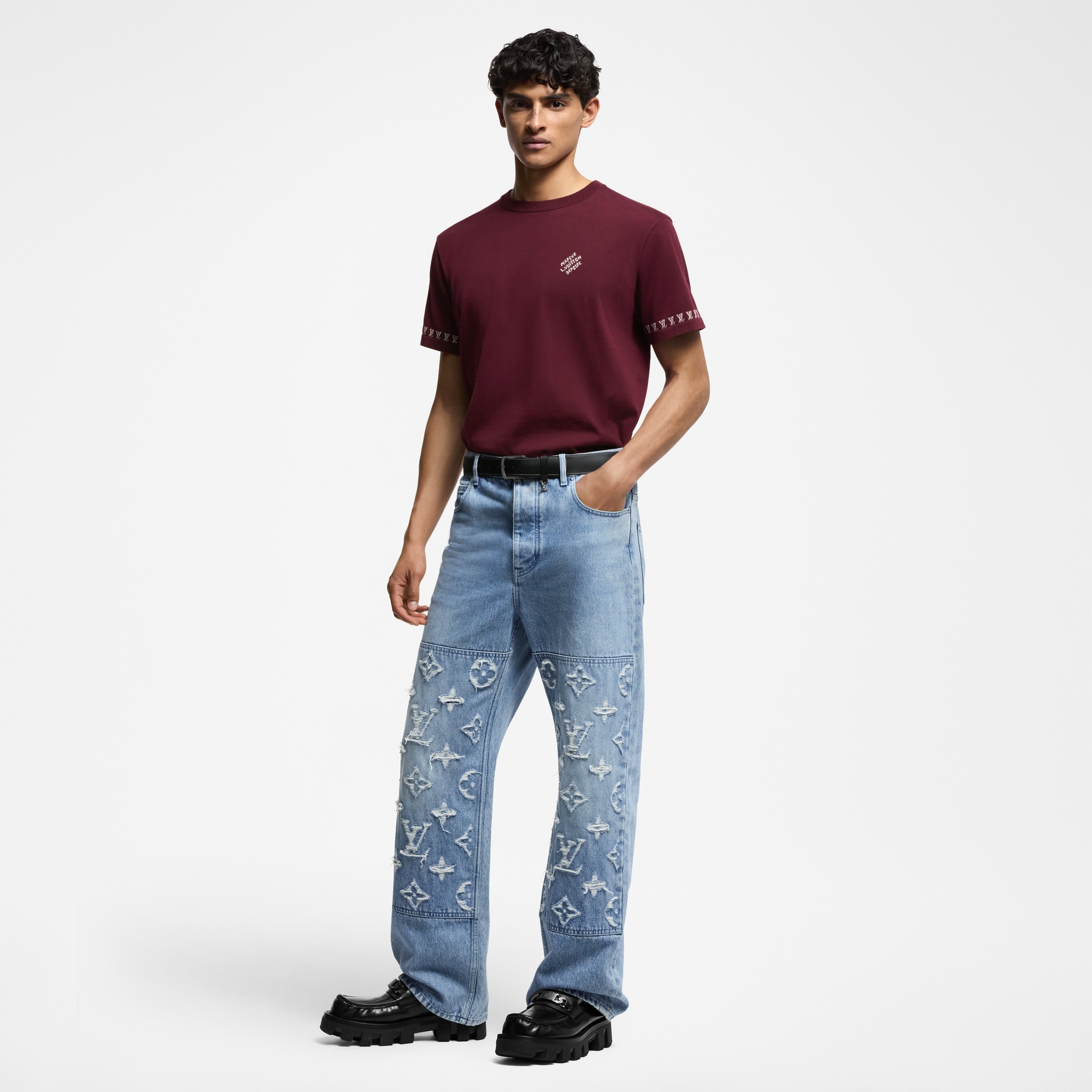 Vaqueros tipo skater  Hombre Prêt-à-Porter Denim | LOUIS VUITTON (Zoom de producto)