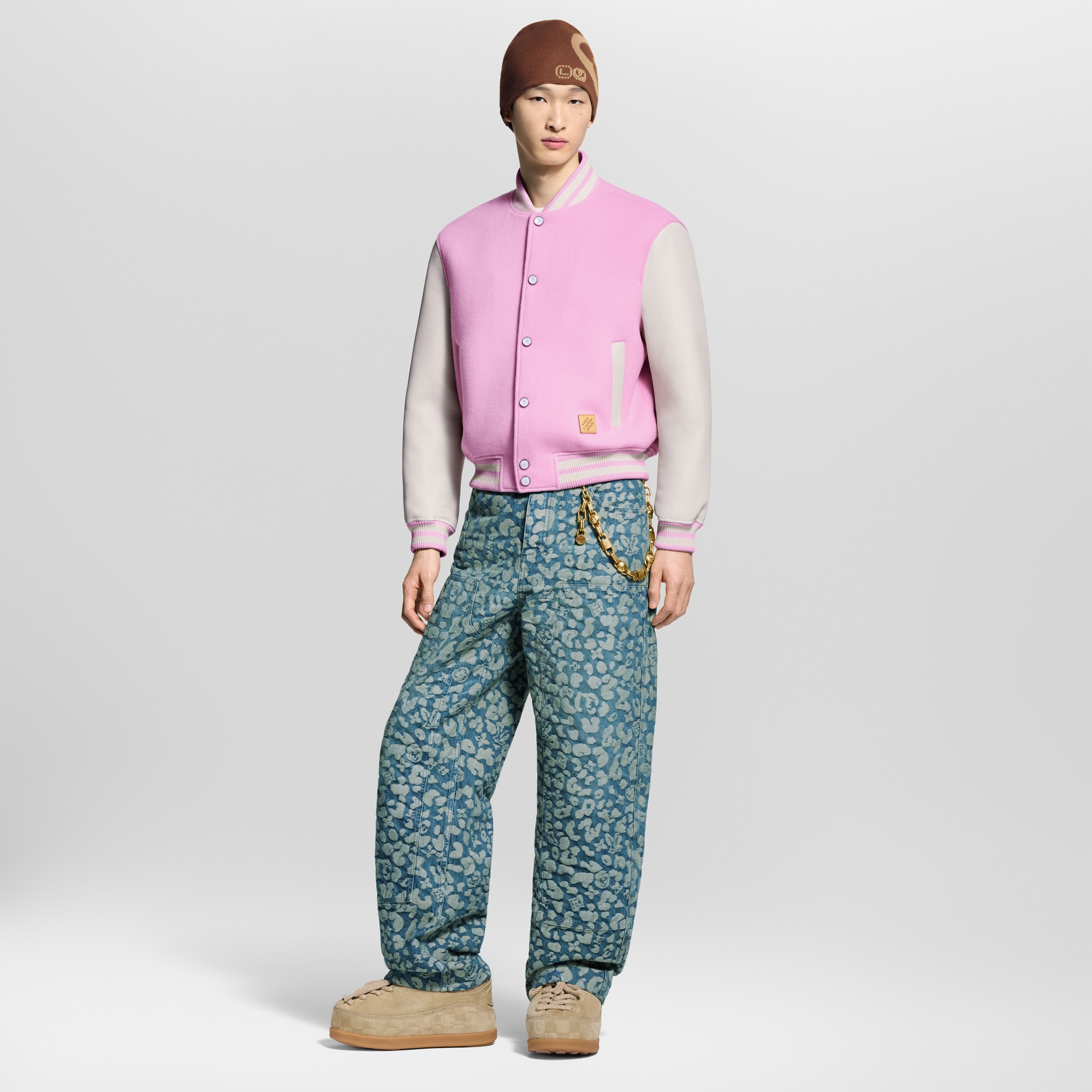 Vaqueros utilitarios en Jacquard  Hombre Prêt-à-Porter Denim | LOUIS VUITTON (Zoom de producto)