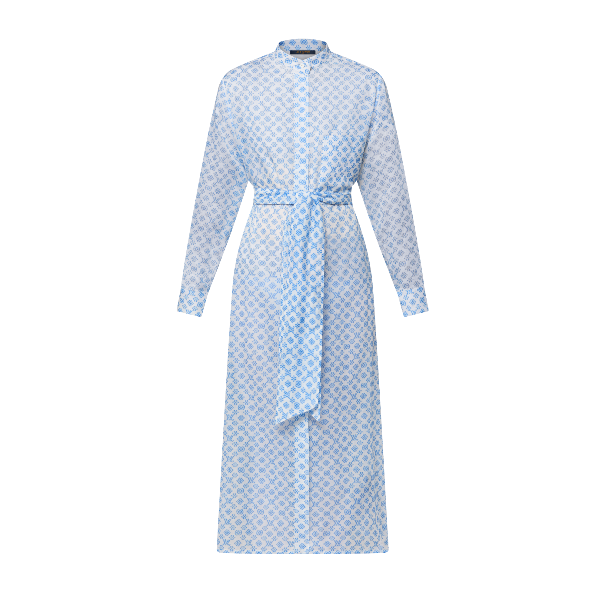 Vestido camisero 3D Monogram  Mujer Prêt-à-Porter Vestidos | LOUIS VUITTON (Zoom de producto)