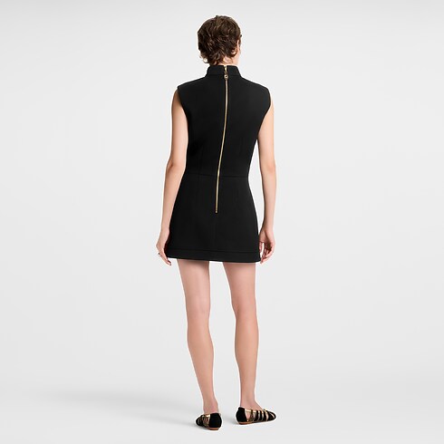 Vestido con bolsillo S-Lock Mujer Prêt-à-Porter Vestidos | LOUIS VUITTON (Zoom de producto)