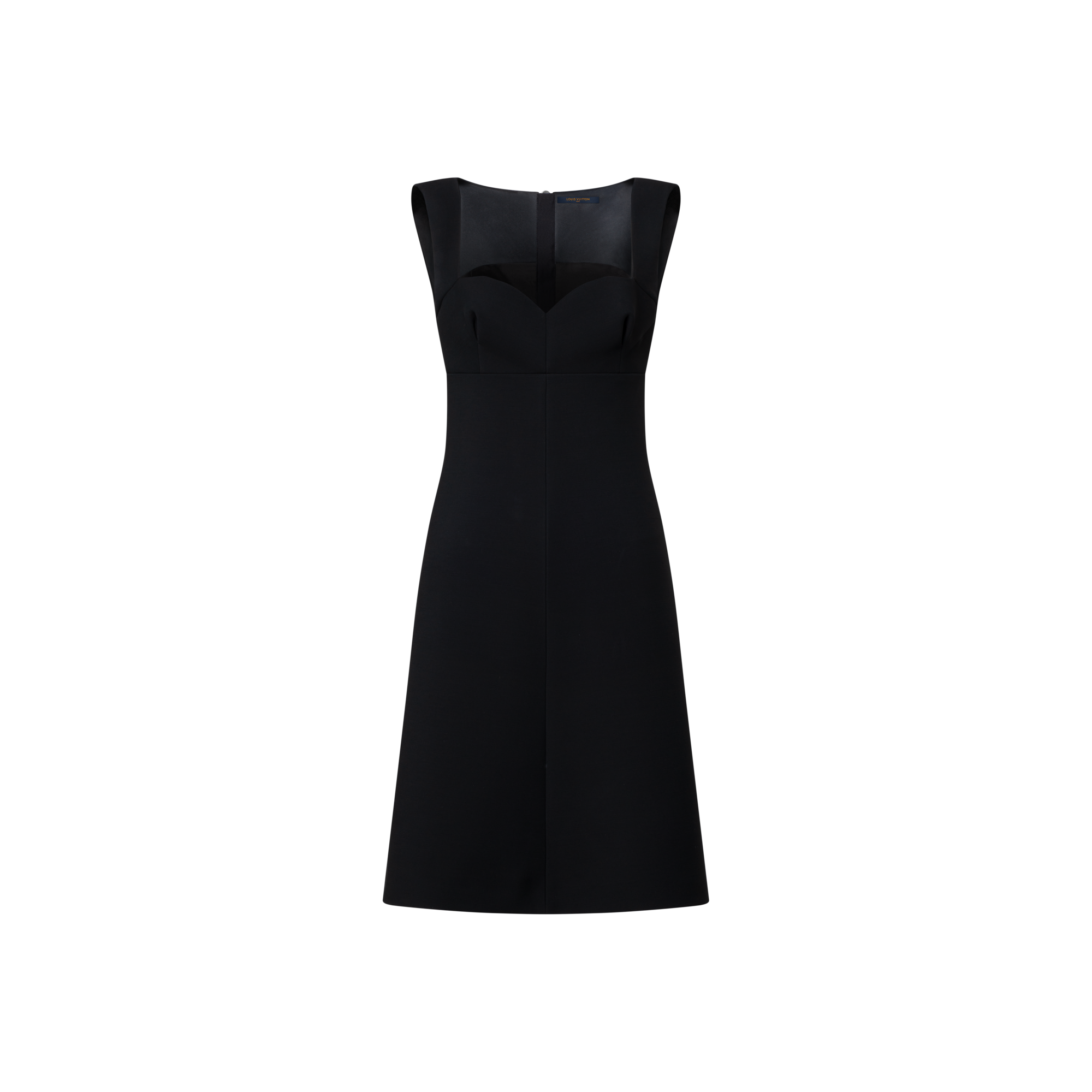 Vestido con escote de corazón  Mujer Prêt-à-Porter Vestidos | LOUIS VUITTON (Zoom de producto)