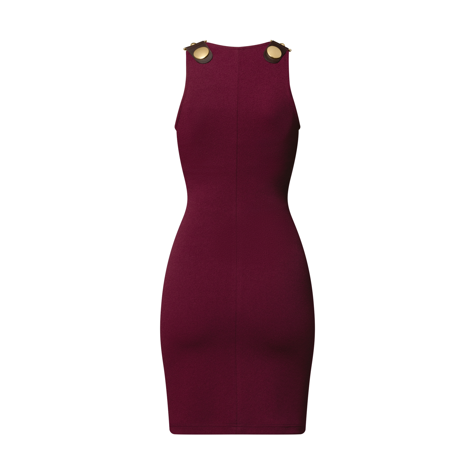 Vestido con tirantes con mosquetón  Mujer Prêt-à-Porter Vestidos | LOUIS VUITTON (Zoom de producto)