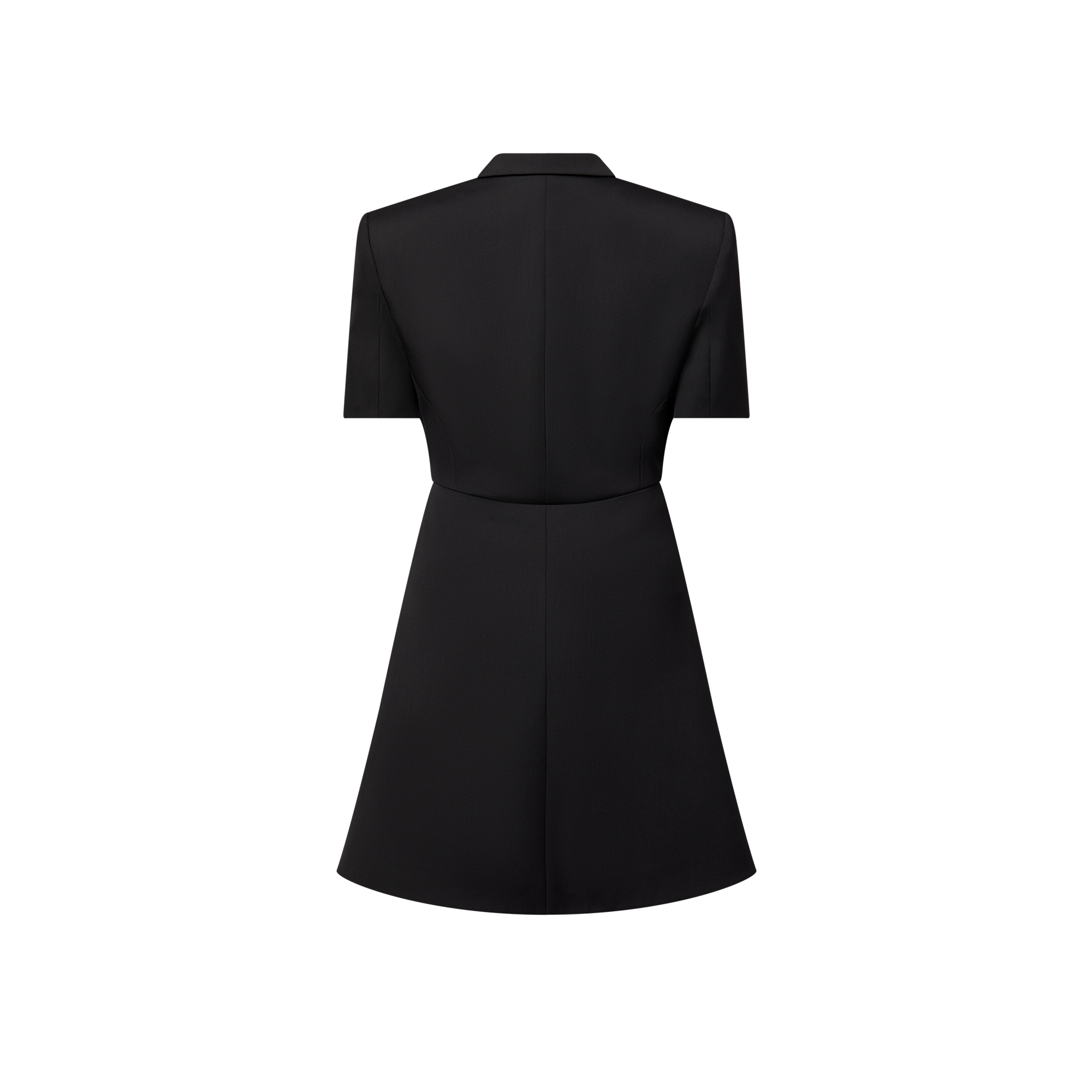 Vestido cruzado de manga corta  Mujer Prêt-à-Porter Vestidos | LOUIS VUITTON (Zoom de producto)