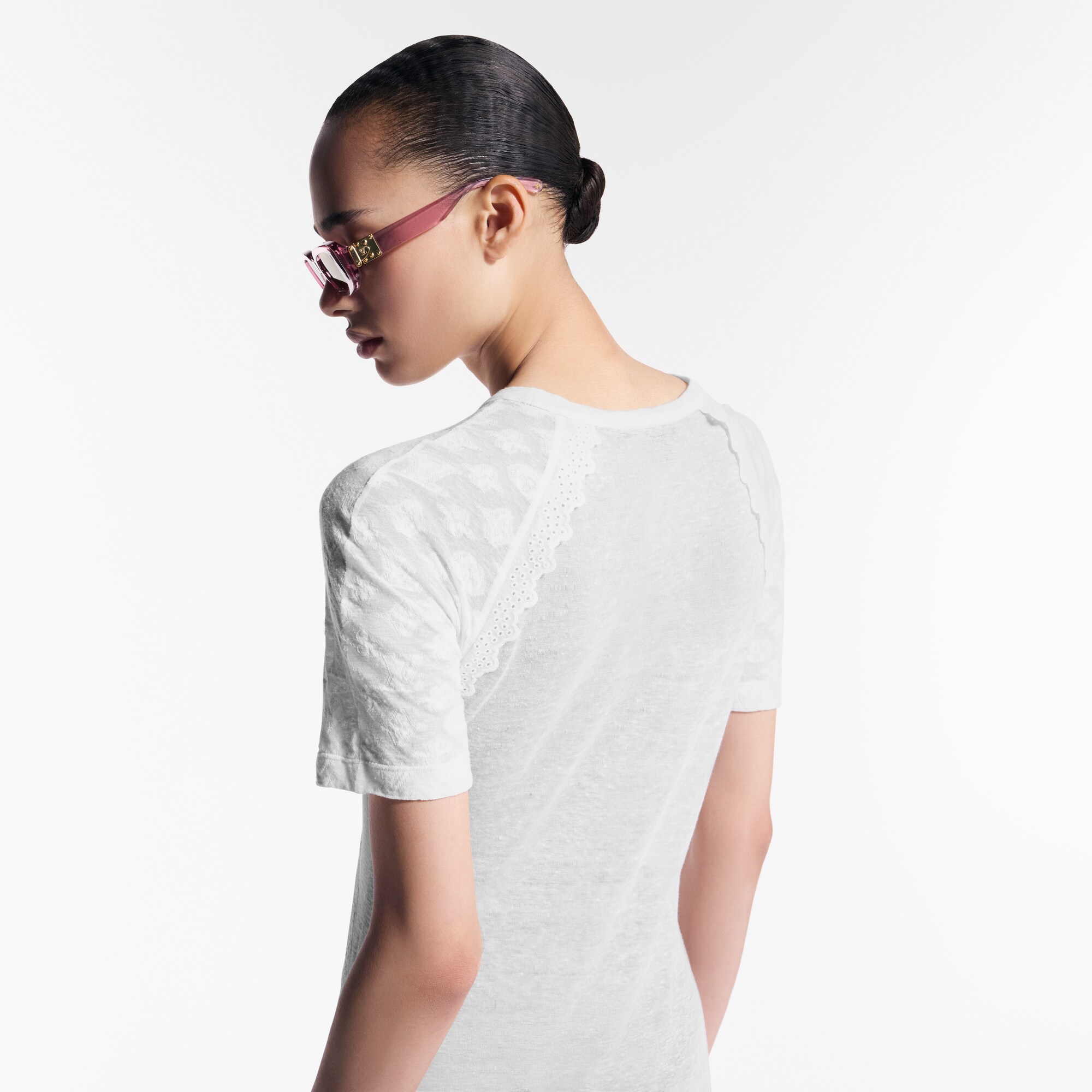 Vestido de Jacquard con detalle Monogram  Novedades Para mujer Summer Odyssey | LOUIS VUITTON (Zoom de producto)