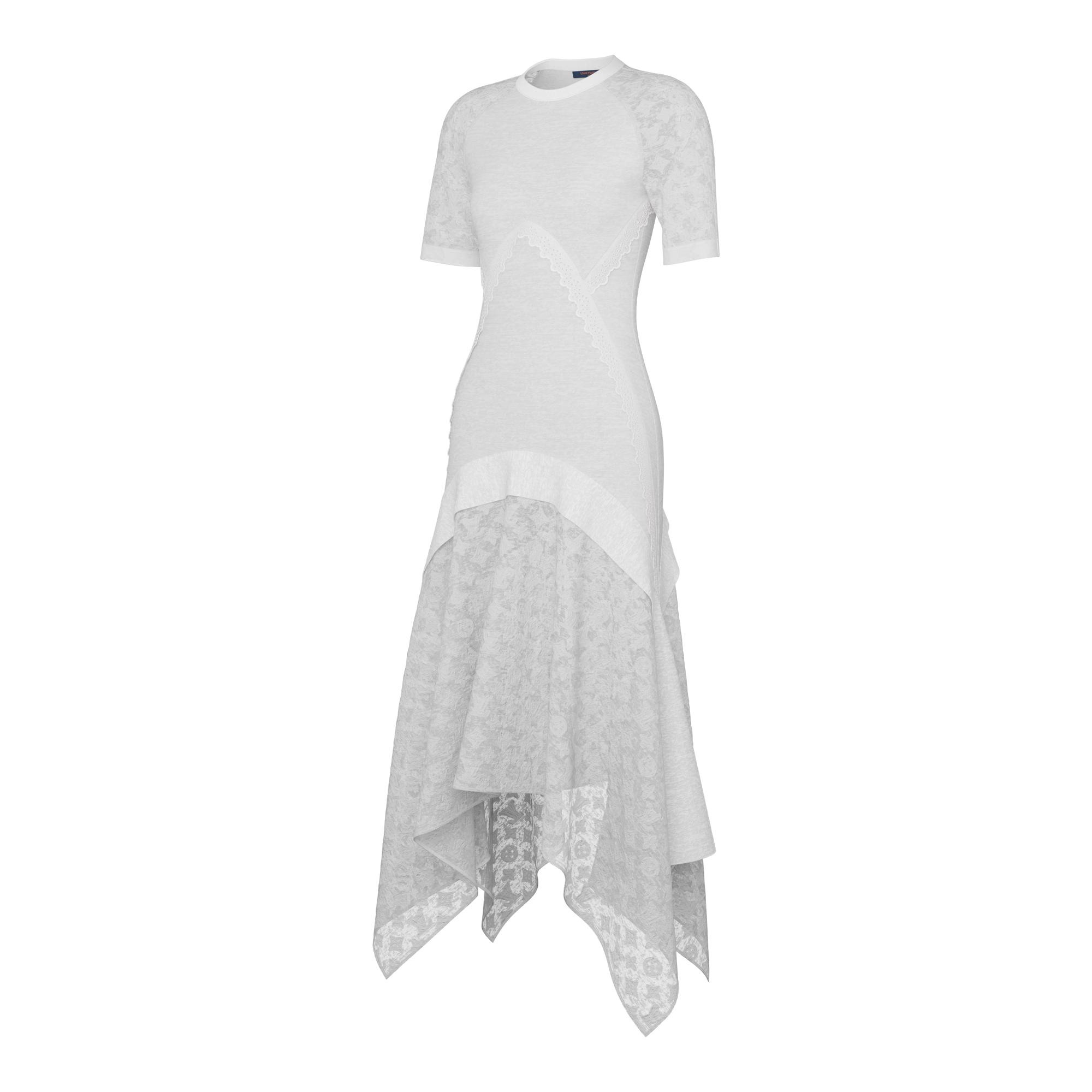 Vestido de Jacquard con detalle Monogram  Novedades Para mujer Summer Odyssey | LOUIS VUITTON (Zoom de producto)