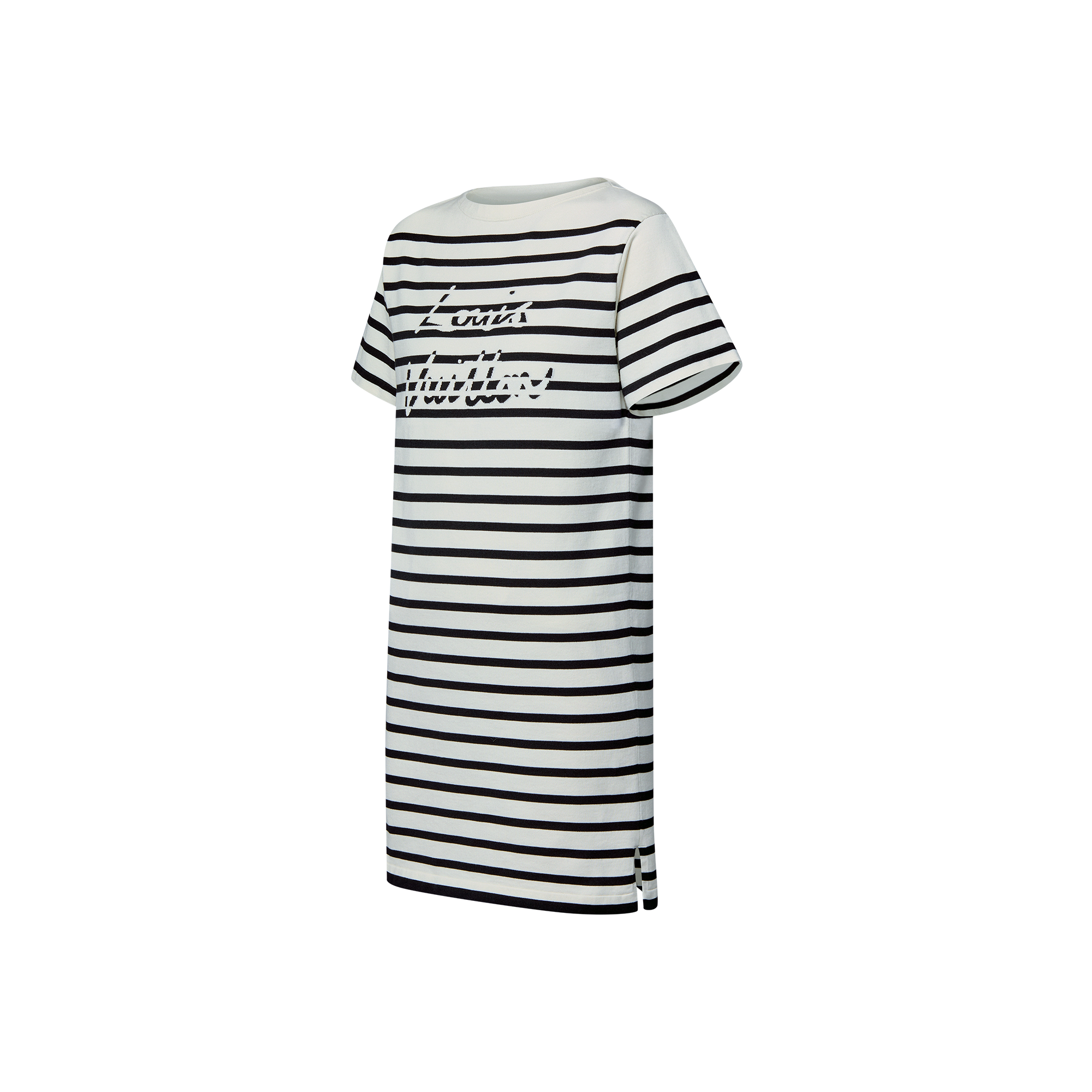 Vestido de punto a rayas  Mujer Prêt-à-Porter Vestidos | LOUIS VUITTON (Zoom de producto)