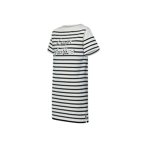 Vestido de punto a rayas Mujer Prêt-à-Porter Vestidos | LOUIS VUITTON (Zoom de producto)