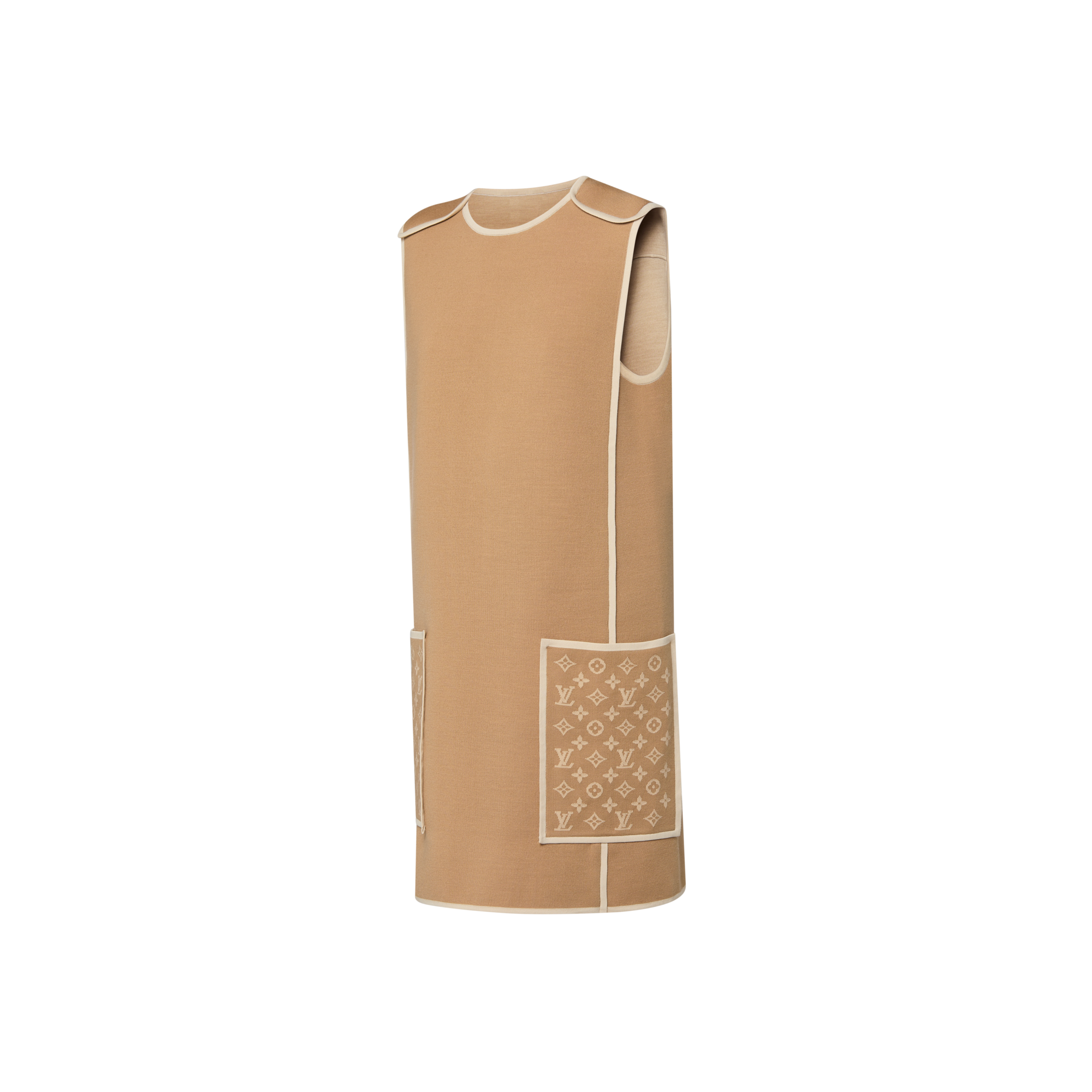 Vestido de punto con detalles Monogram  Mujer Prêt-à-Porter Vestidos | LOUIS VUITTON (Zoom de producto)