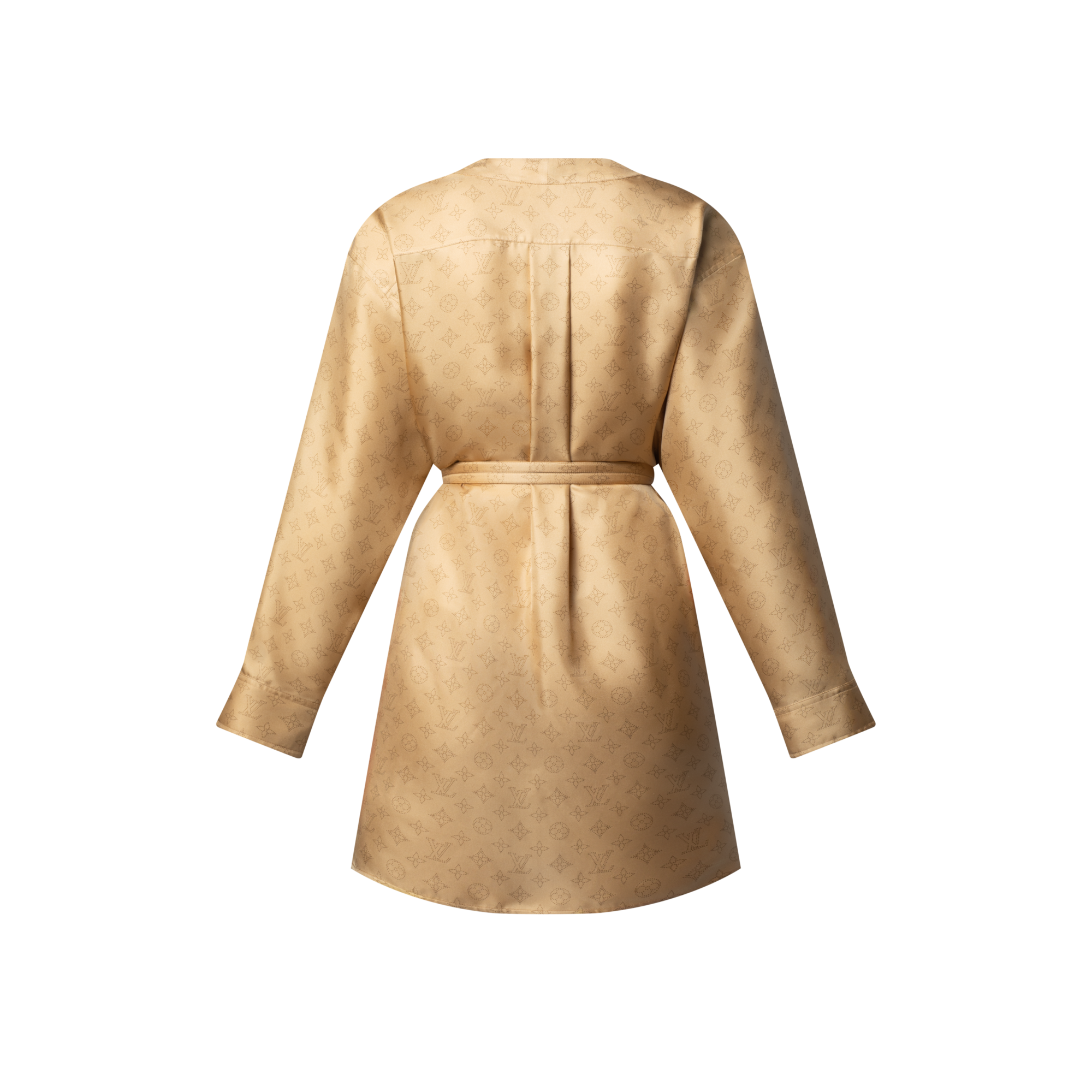 Vestido Mahina Monogram con botones  Mujer Prêt-à-Porter Vestidos | LOUIS VUITTON (Zoom de producto)