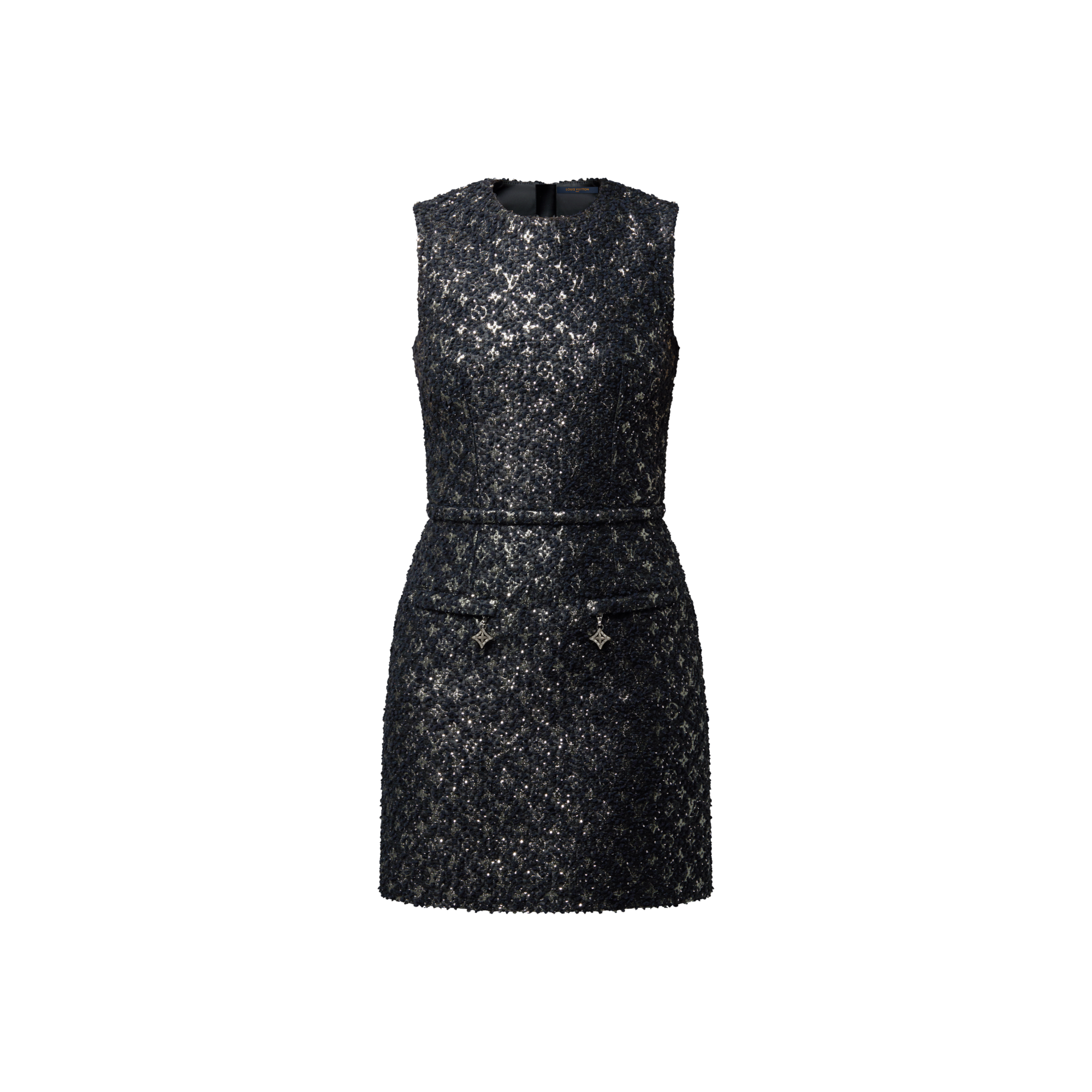 Vestido Monogram ajustado de tweed  Mujer Prêt-à-Porter Vestidos | LOUIS VUITTON (Zoom de producto)