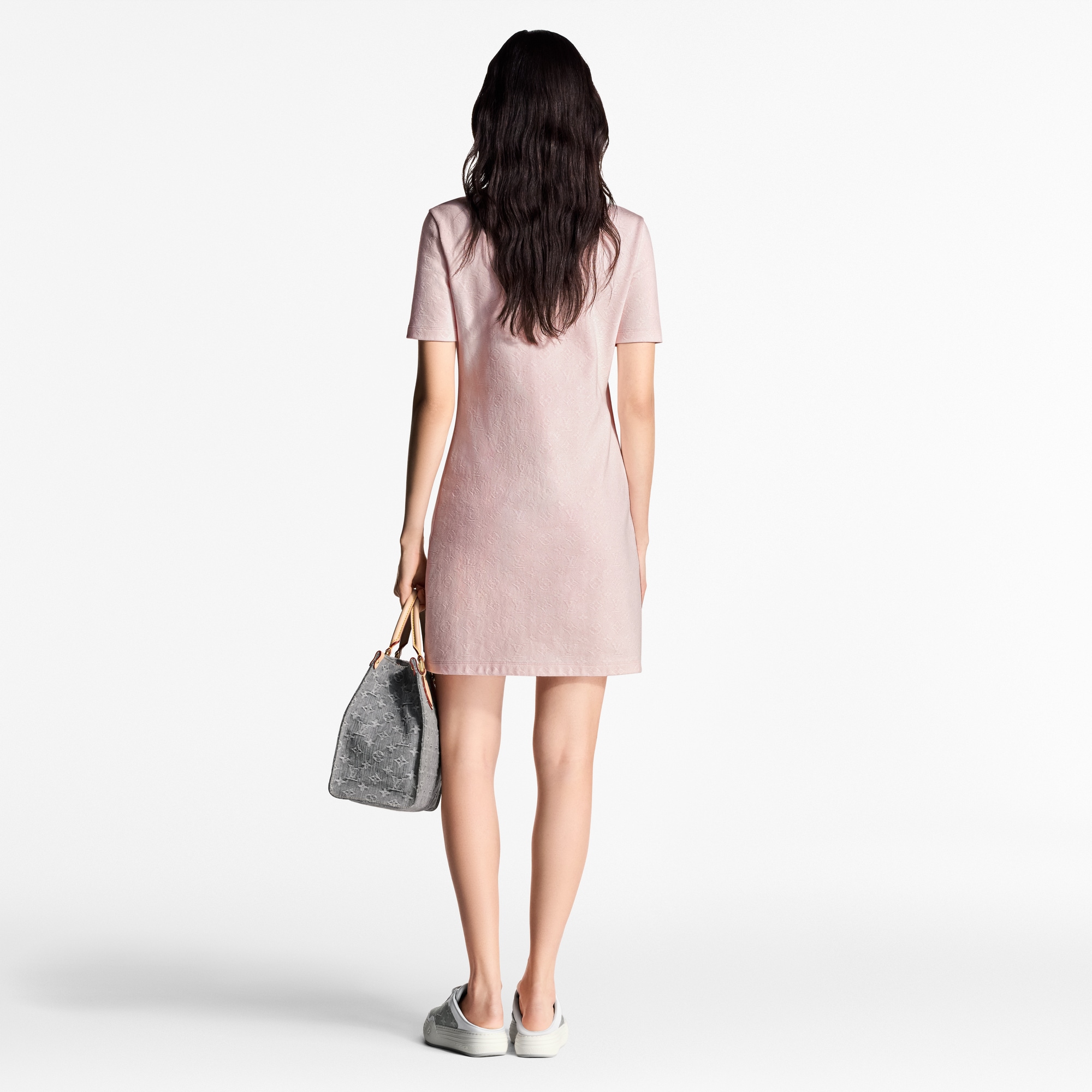 Vestido Monogram de piqué  Mujer Prêt-à-Porter Vestidos | LOUIS VUITTON (Zoom de producto)