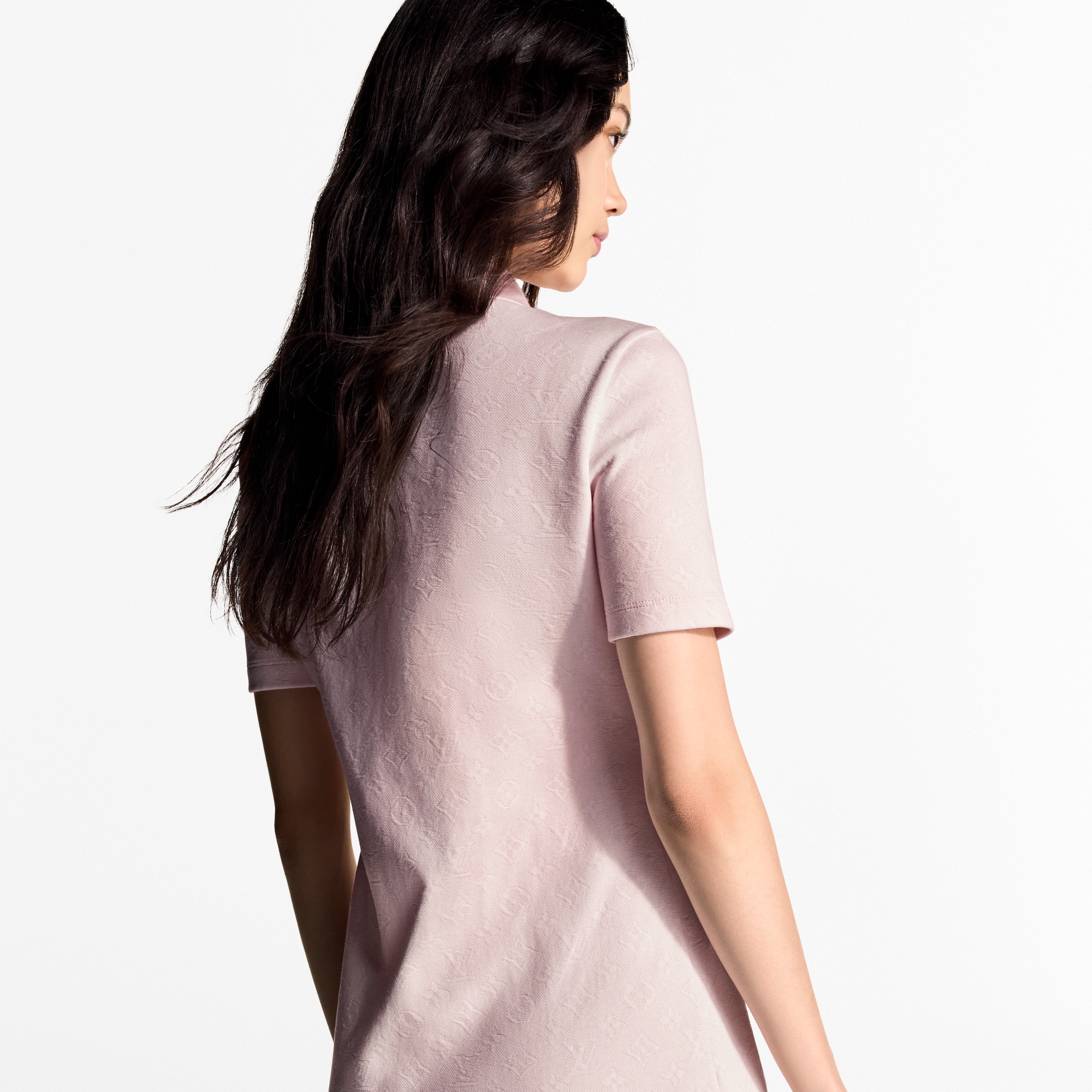 Vestido Monogram de piqué  Mujer Prêt-à-Porter Vestidos | LOUIS VUITTON (Zoom de producto)