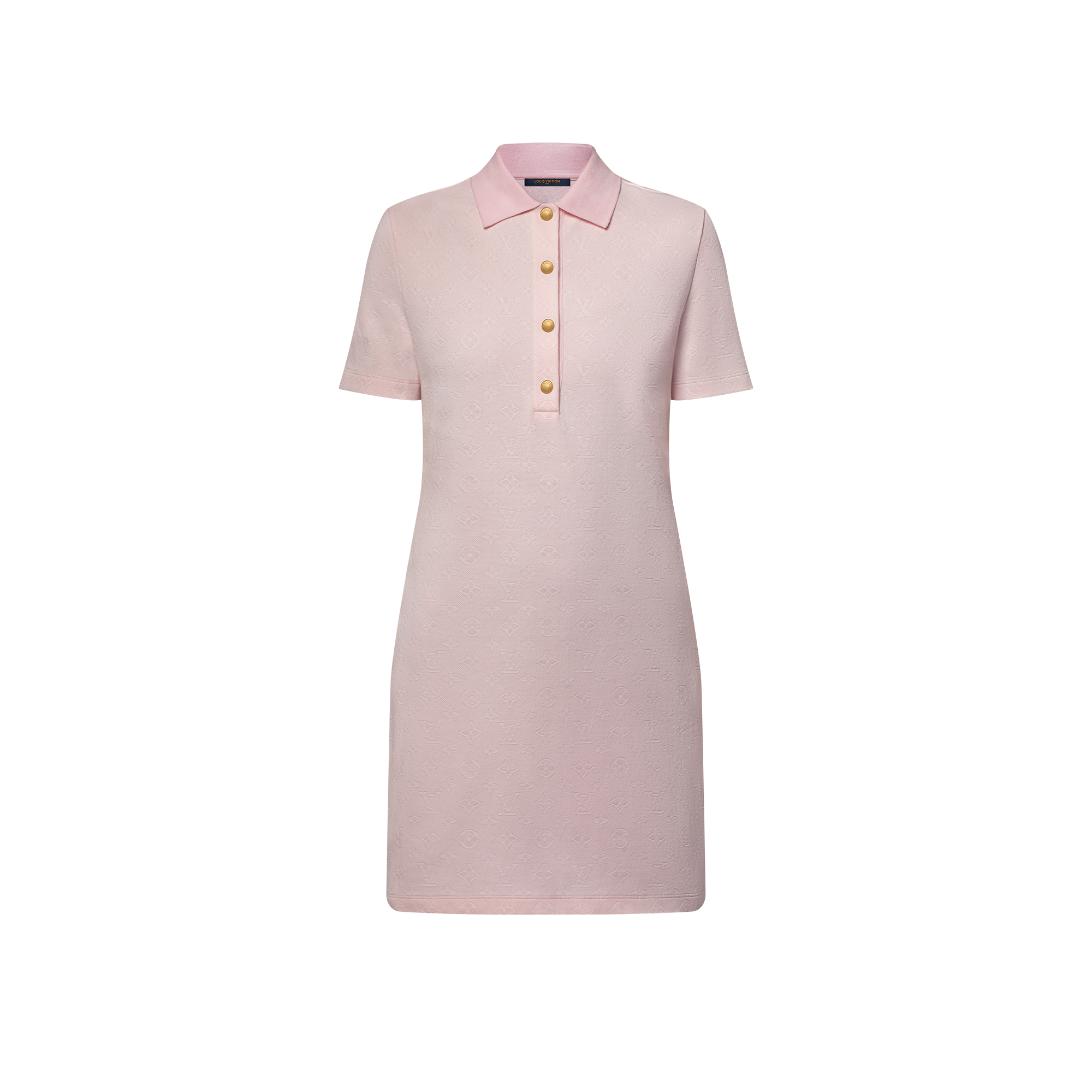 Vestido Monogram de piqué  Mujer Prêt-à-Porter Vestidos | LOUIS VUITTON (Zoom de producto)