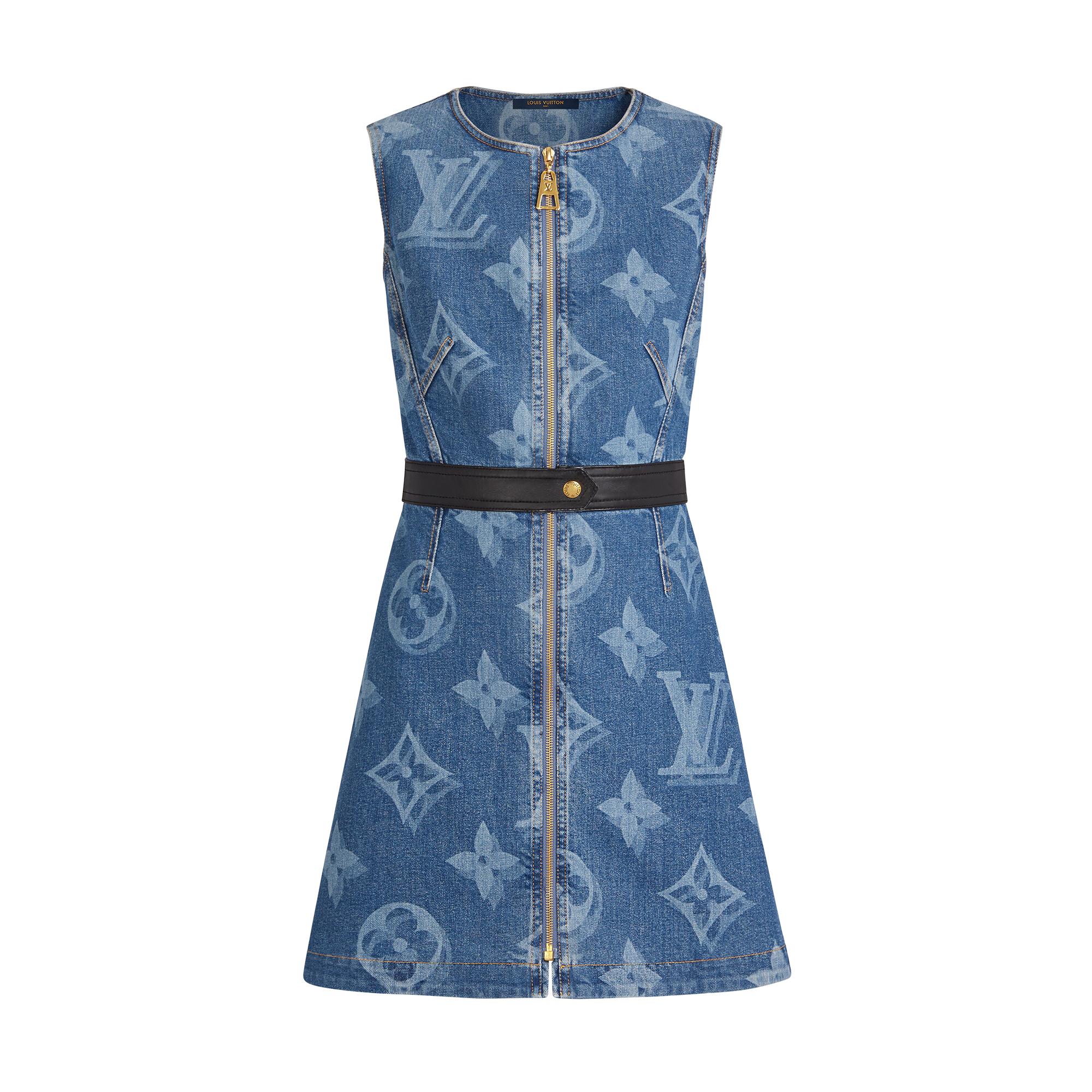 vestido louis vuitton