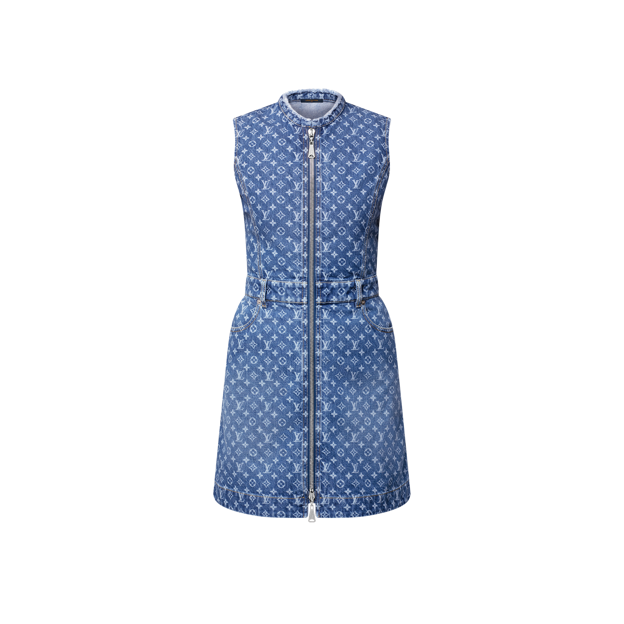 Vestido vaquero Monogram  Mujer Prêt-à-Porter Vestidos | LOUIS VUITTON (Zoom de producto)