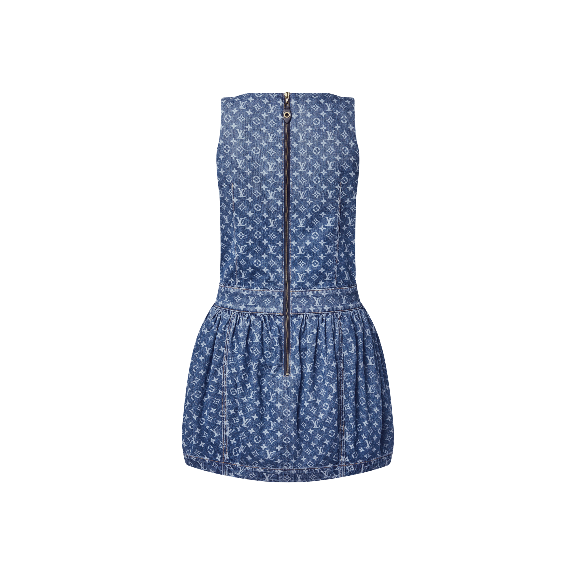 Vestido vaquero Monogram  Mujer Prêt-à-Porter Vestidos | LOUIS VUITTON (Zoom de producto)