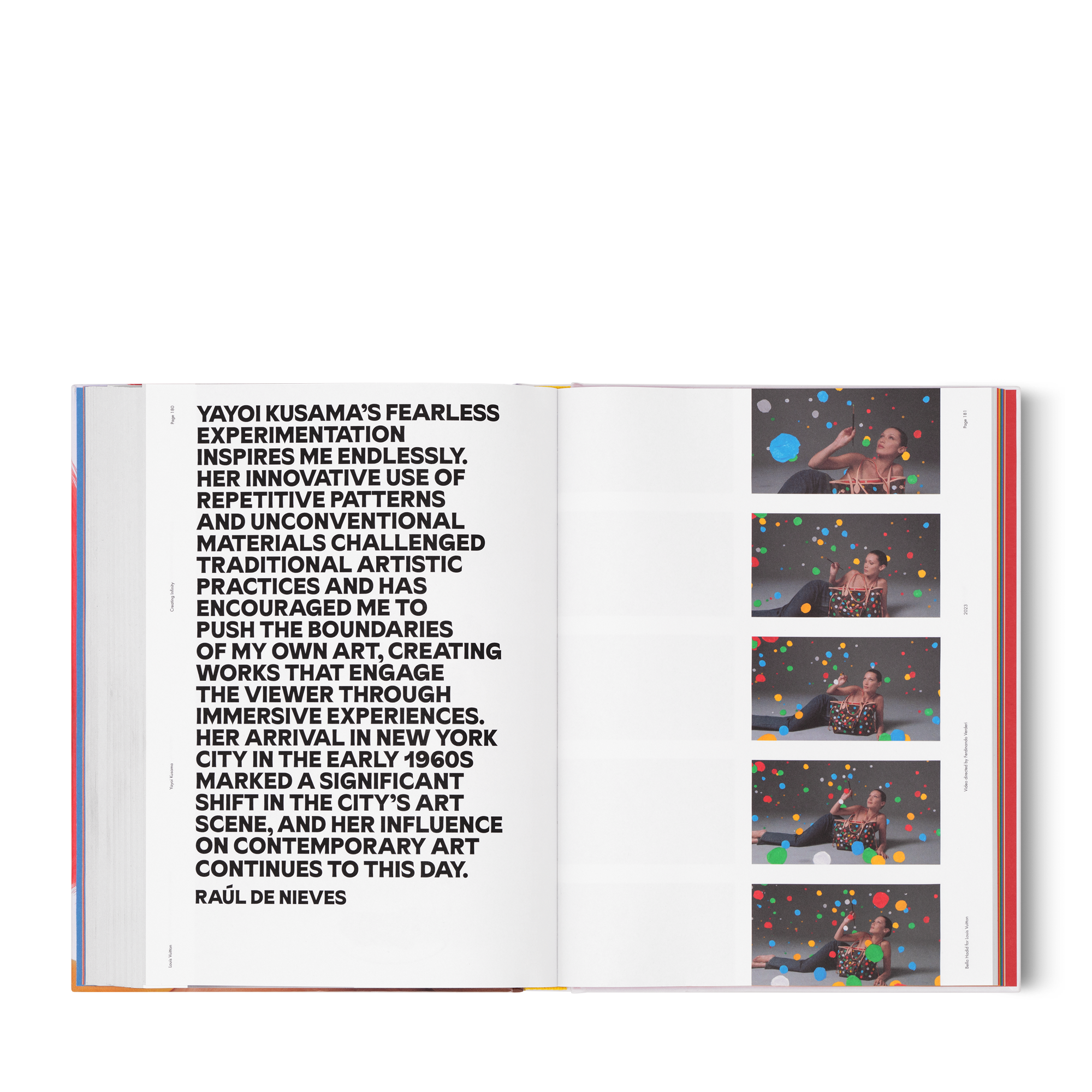 Yayoi Kusama x Louis Vuitton: Creating Infinity  Baúles, Viaje y Hogar Libros Libros de tapa dura | LOUIS VUITTON (Zoom de producto)