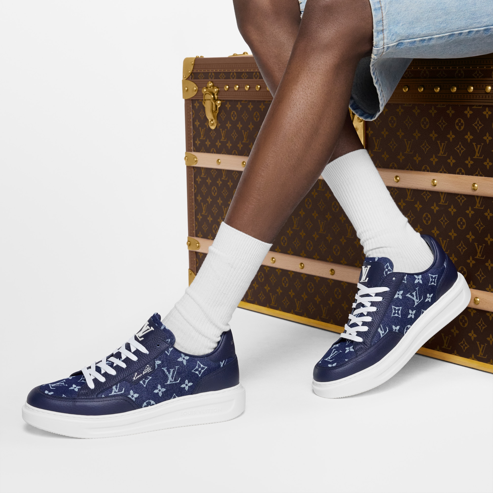 Zapatilla deportiva Beverly Hills  Hombre Zapatos Zapatillas | LOUIS VUITTON (Zoom de producto)