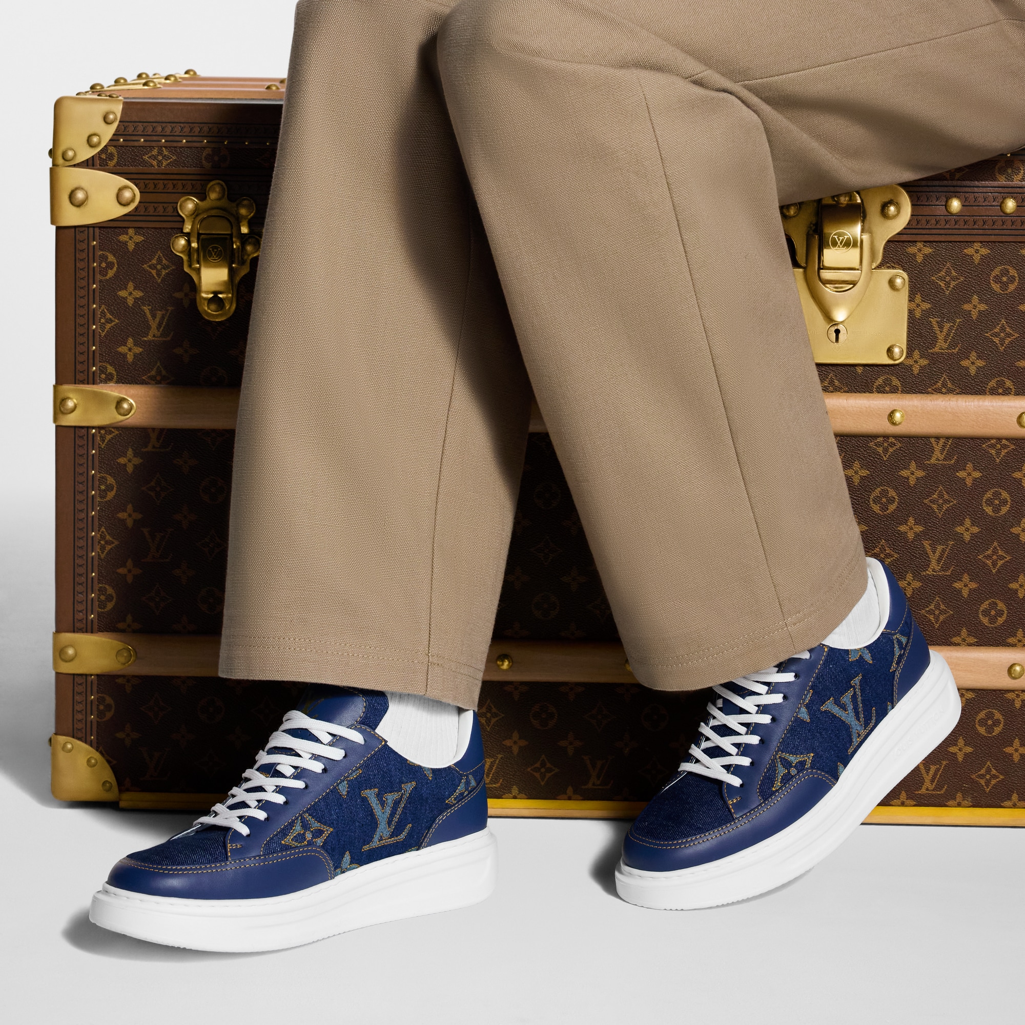 Zapatilla deportiva Beverly Hills  Hombre Zapatos Zapatillas | LOUIS VUITTON (Zoom de producto)
