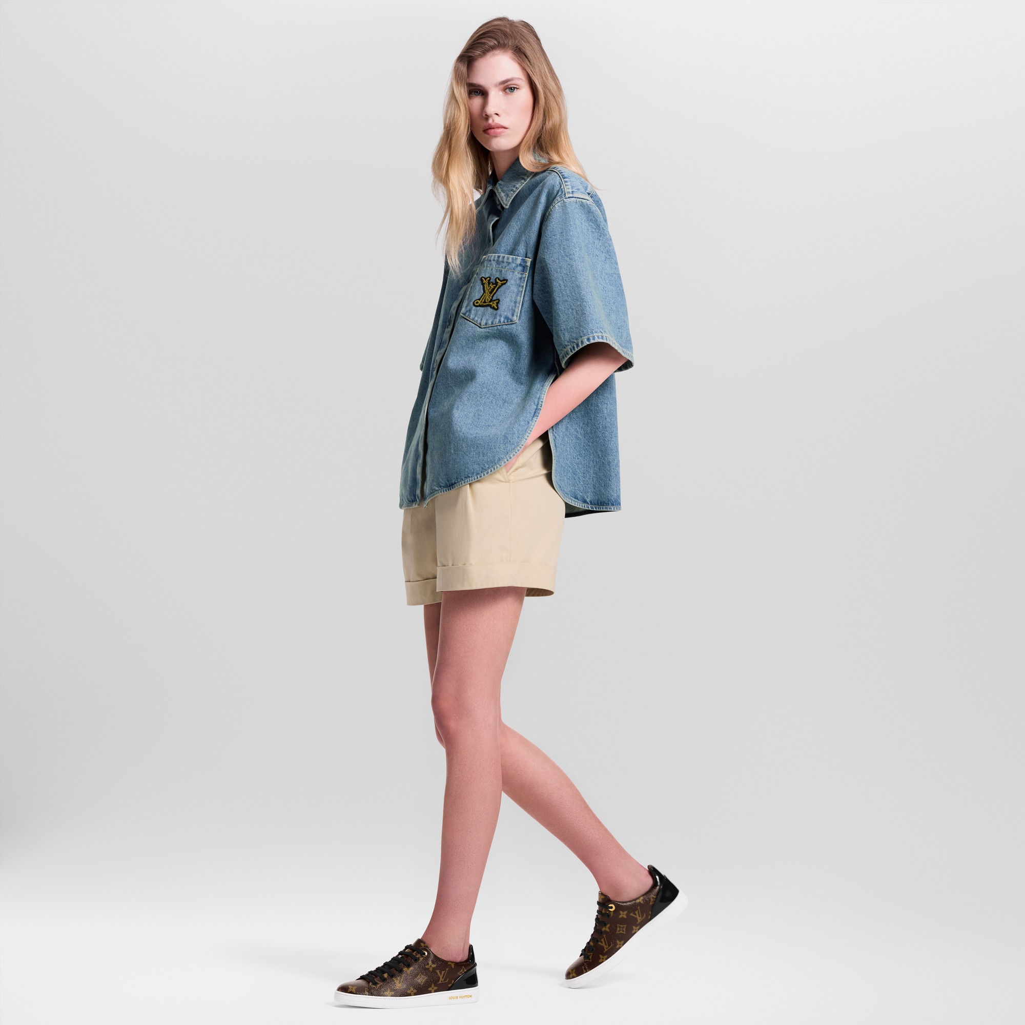 Zapatilla deportiva Frontrow  Mujer Zapatos Todos los zapatos  | LOUIS VUITTON (Zoom de producto)
