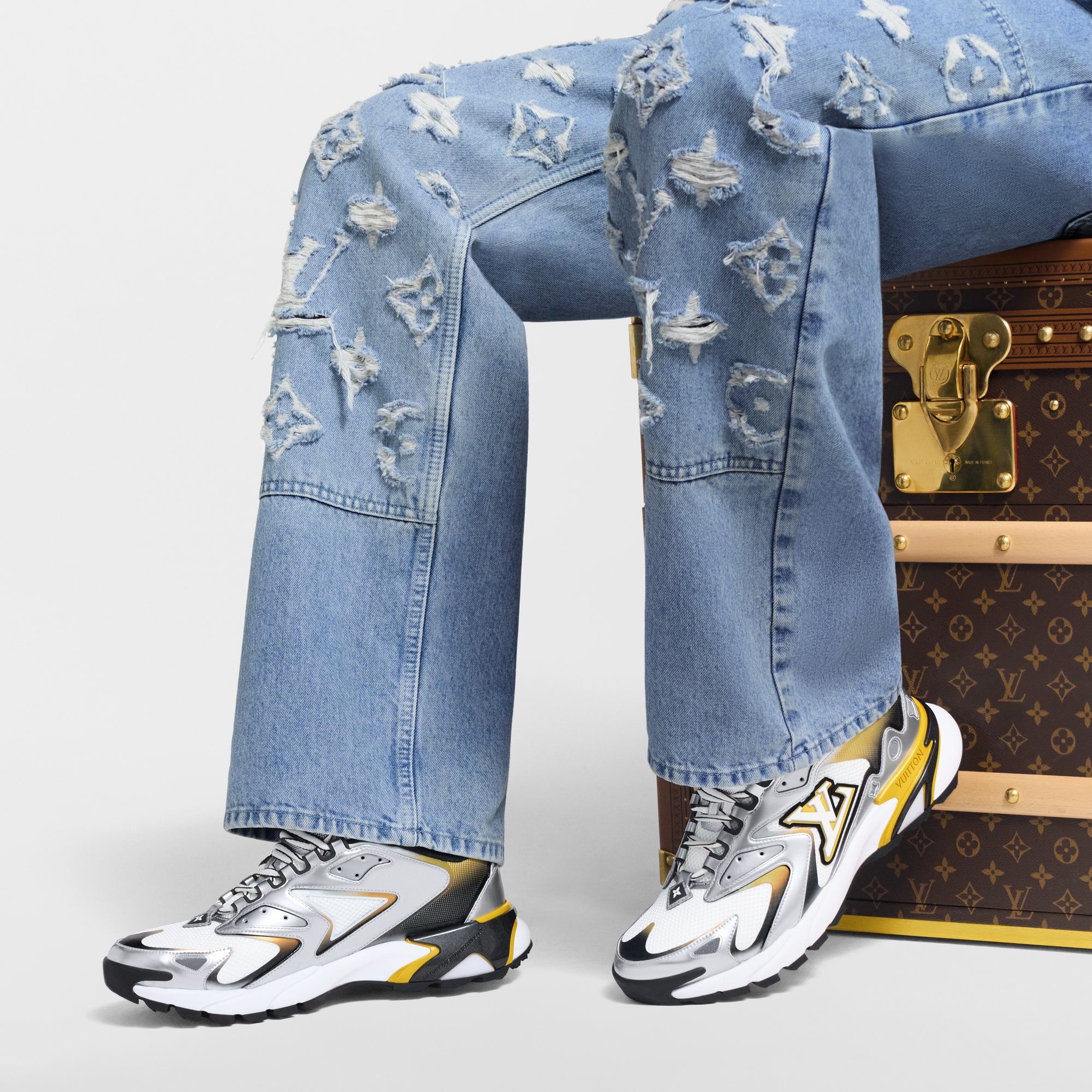 Zapatilla deportiva LV Runner Tatic  Hombre Zapatos Zapatillas | LOUIS VUITTON (Zoom de producto)
