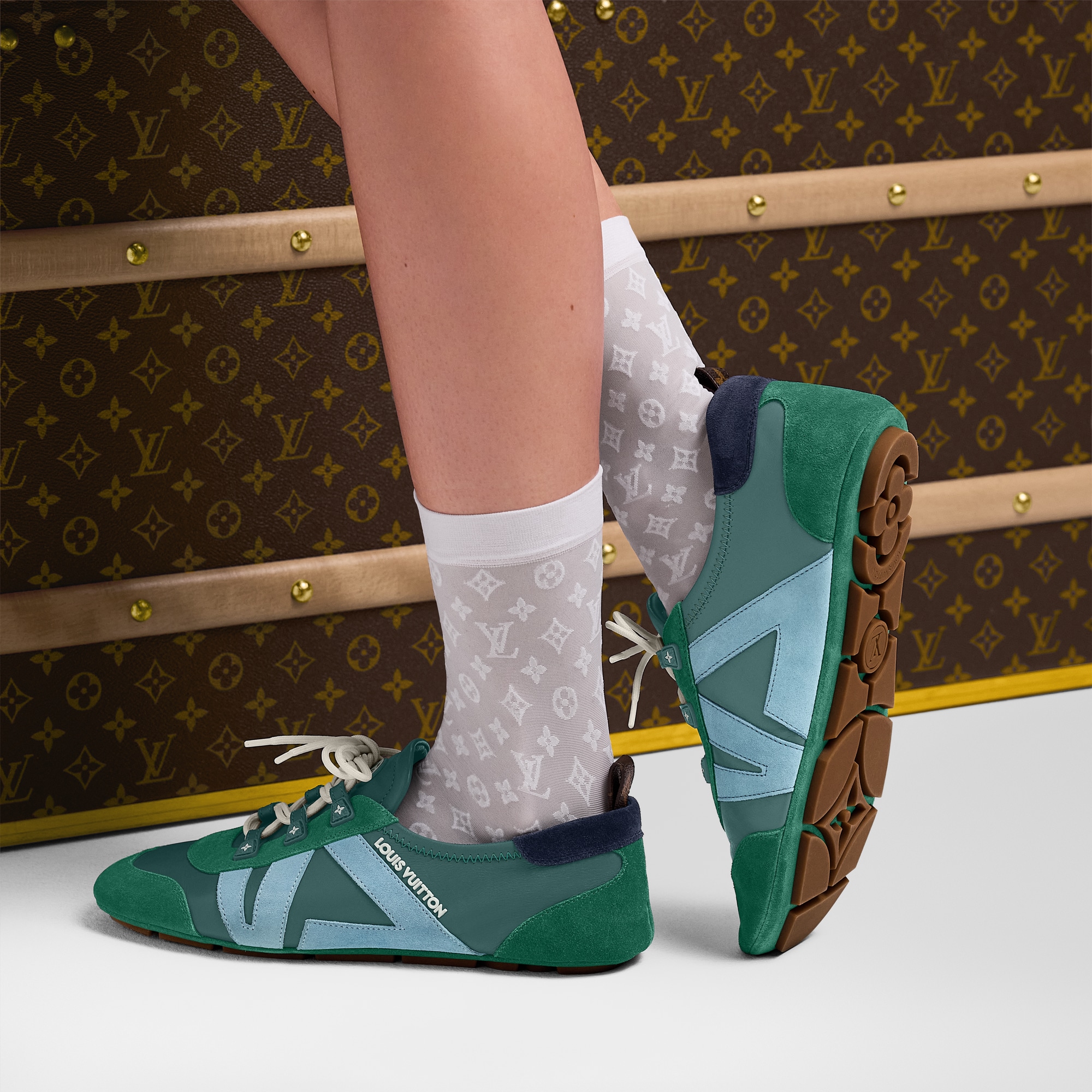 Zapatilla deportiva LV Sneakerina  Mujer Zapatos Zapatillas | LOUIS VUITTON (Zoom de producto)