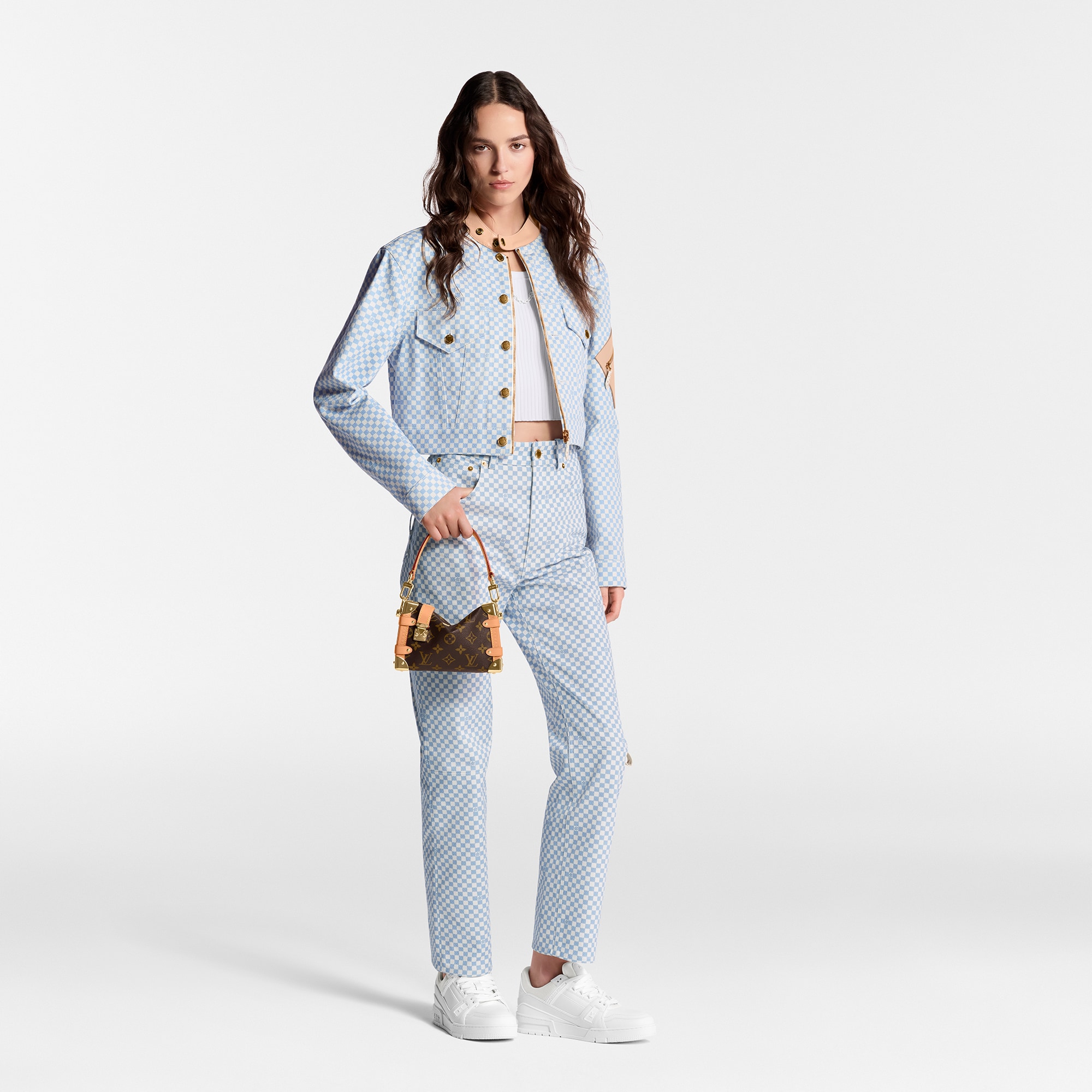 Zapatilla deportiva LV Trainer  Mujer Zapatos Zapatillas | LOUIS VUITTON (Zoom de producto)
